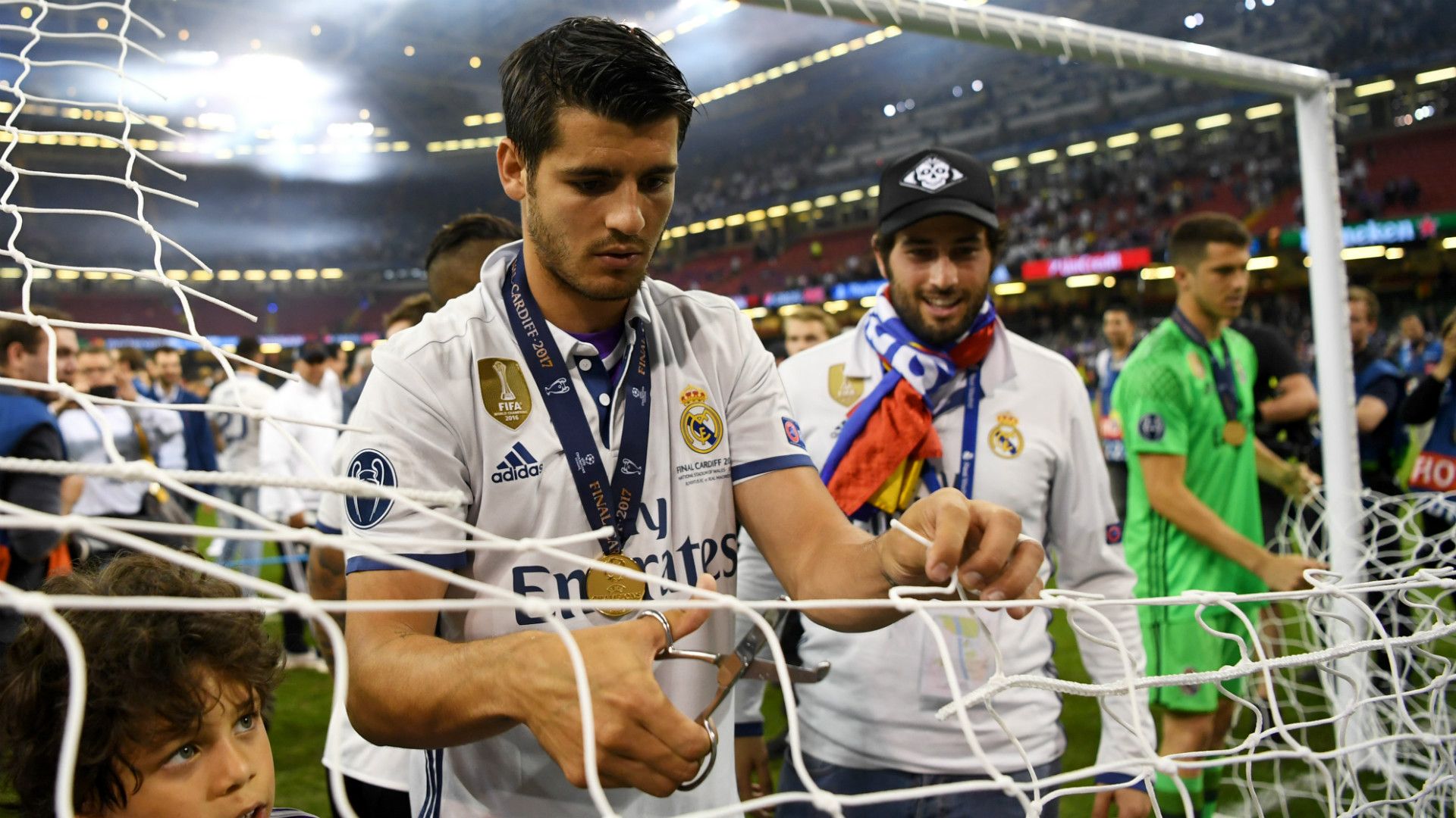 Alvaro Morata Real Madrid 2017