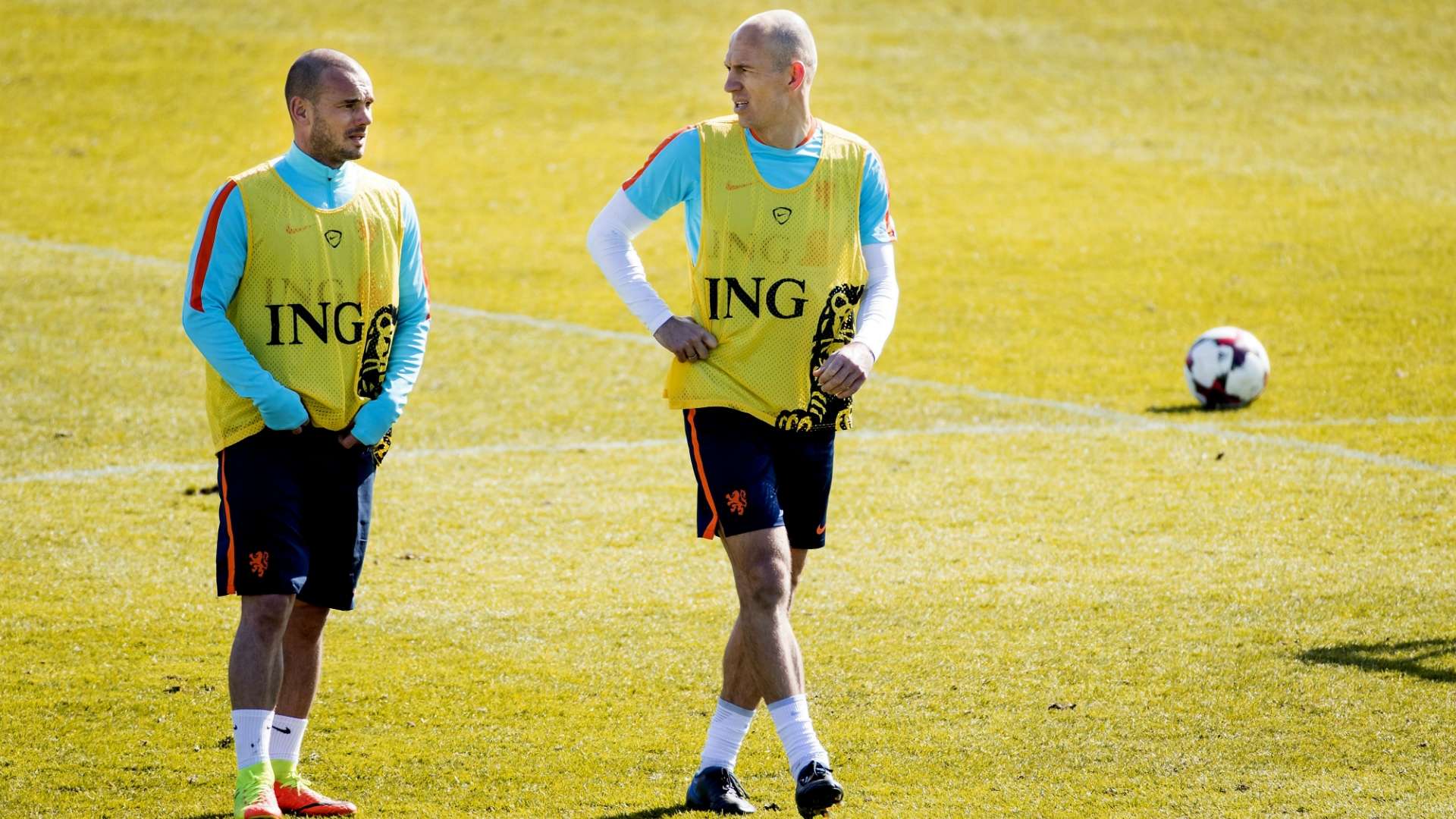 Wesley Sneijder, Arjen Robben, 03222017