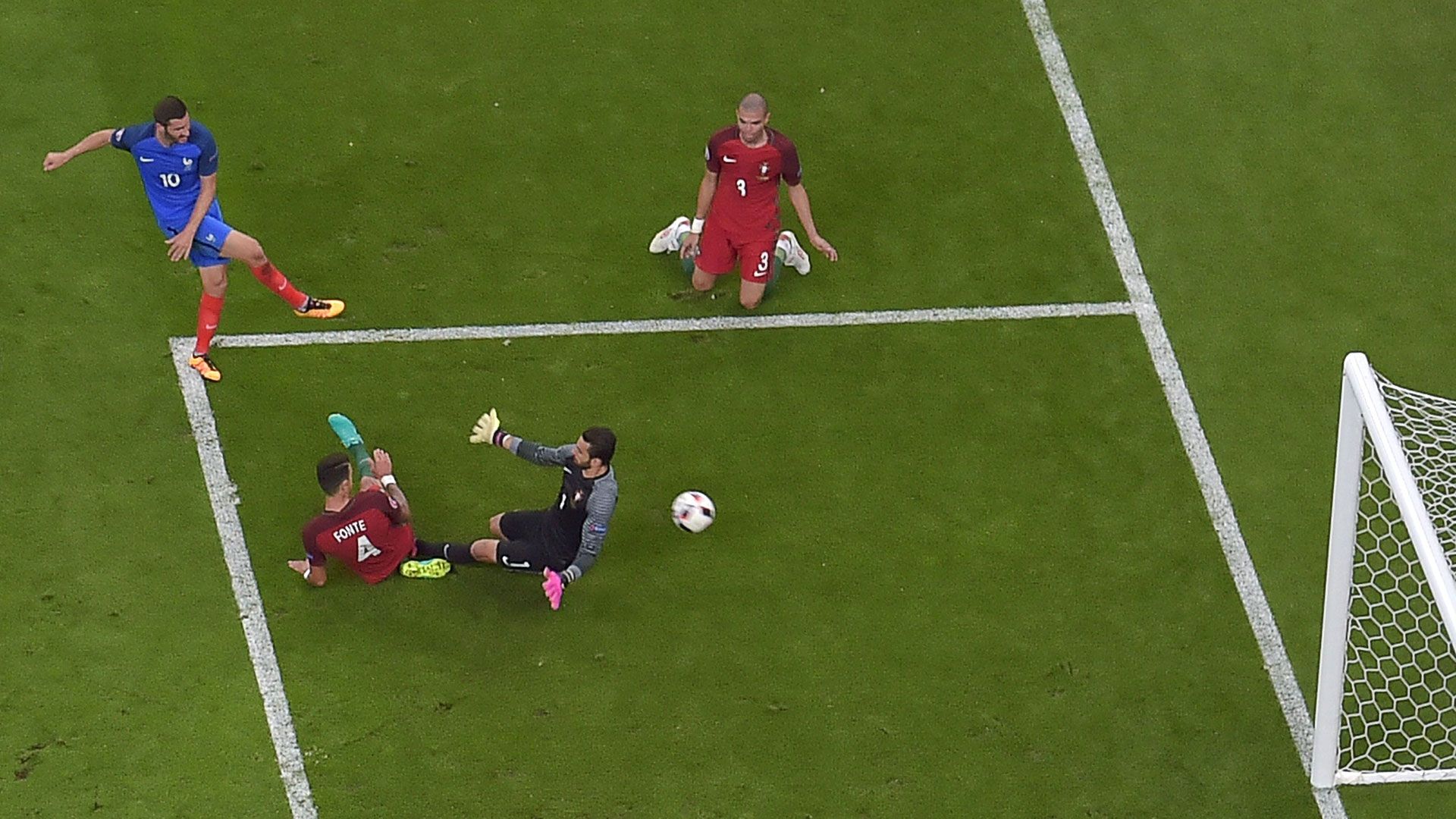 Andre-Pierre Gignac France Portugal Euro 2016