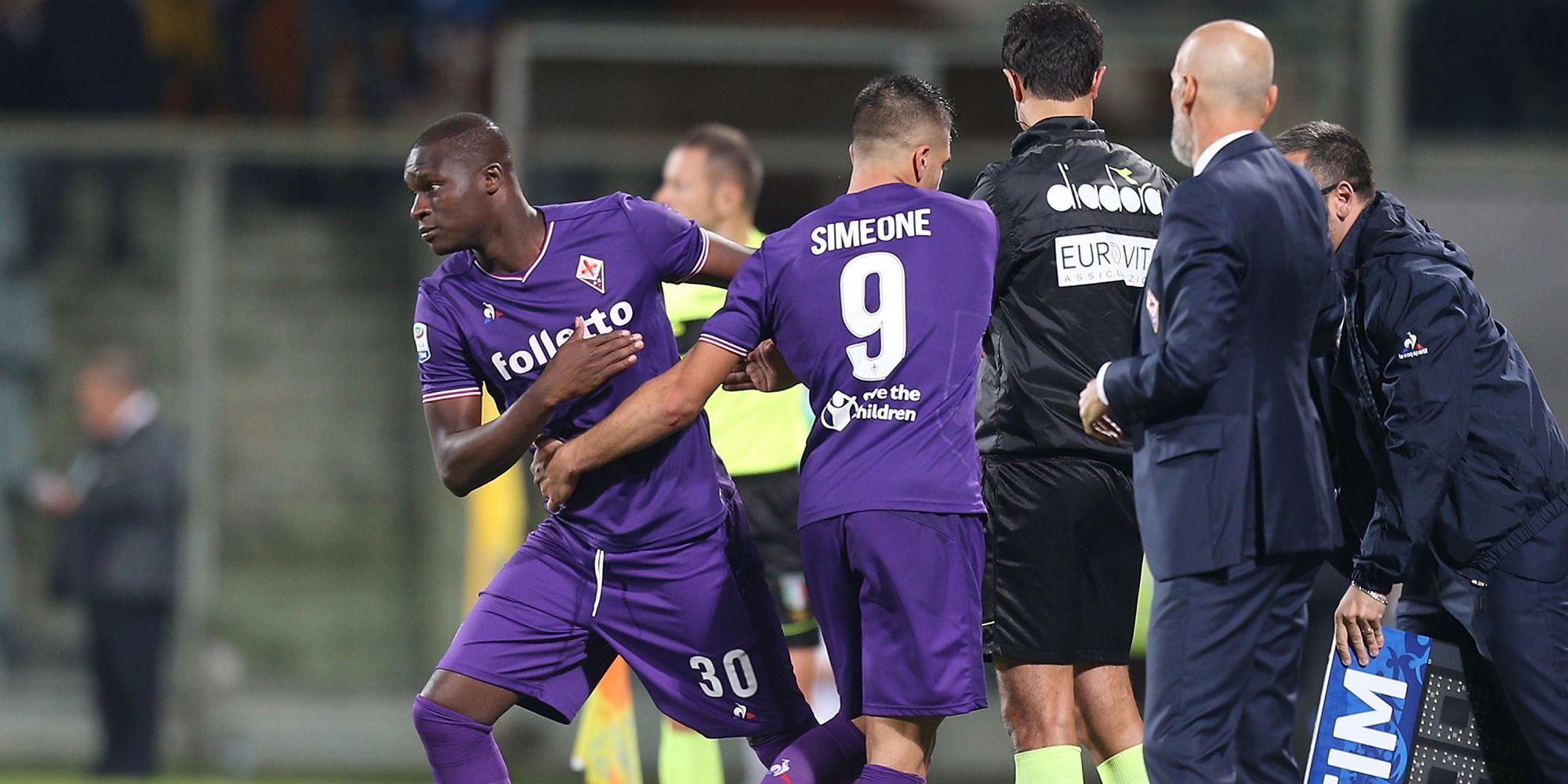 Giovanni Simeone Khouma Babacar Fiorentina
