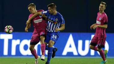 lokomotiva 2 genk 2 - luka ivanusec leandro trossard - europa league play off - 18082016