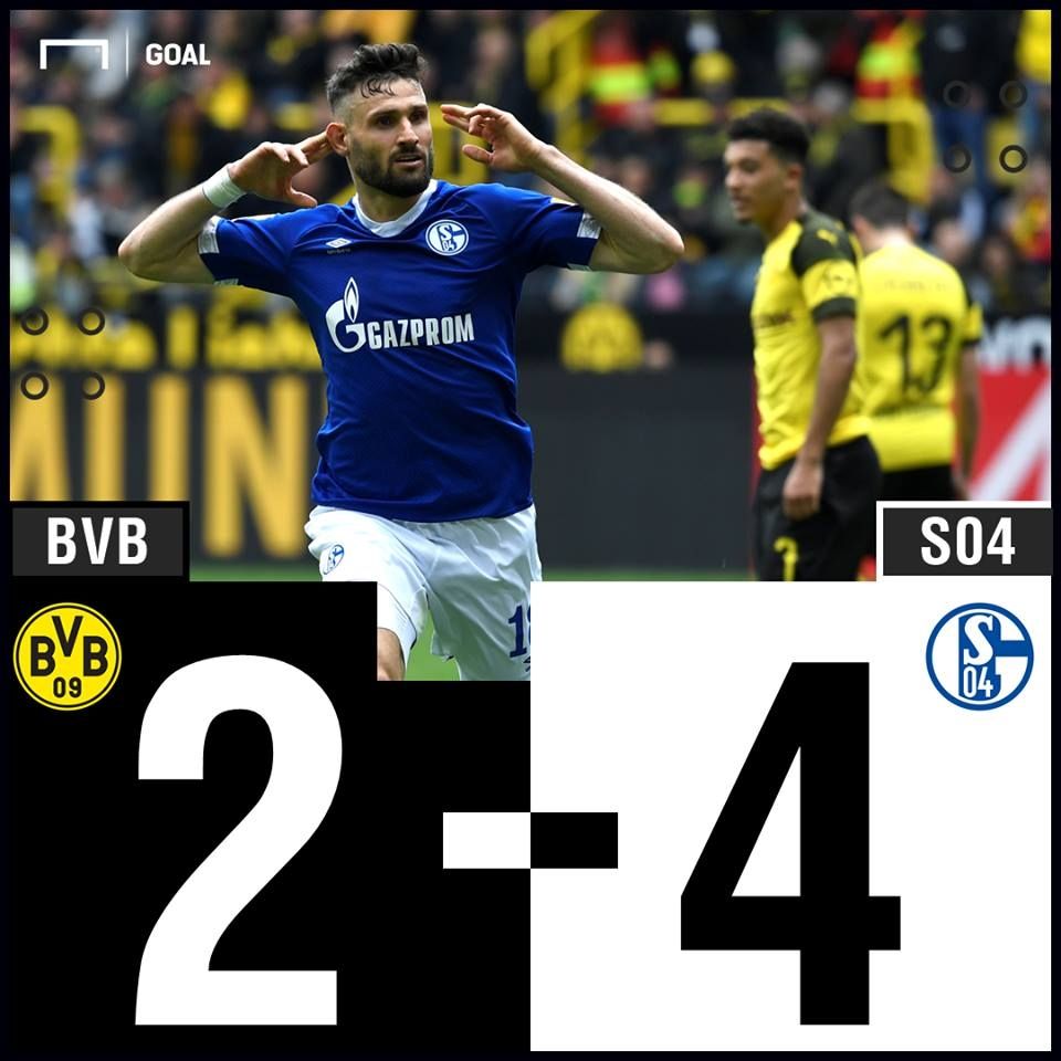 Schalke vs Borussia Dortmund Results