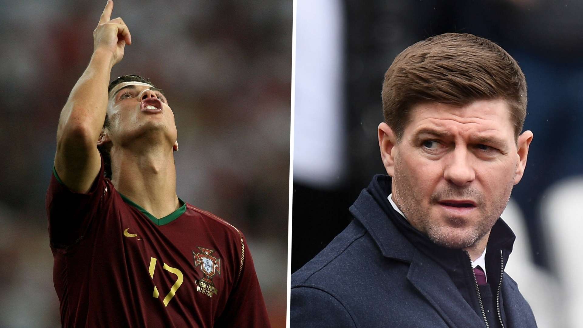 ONLY GERMANY Steven Gerrard Cristiano Ronaldo