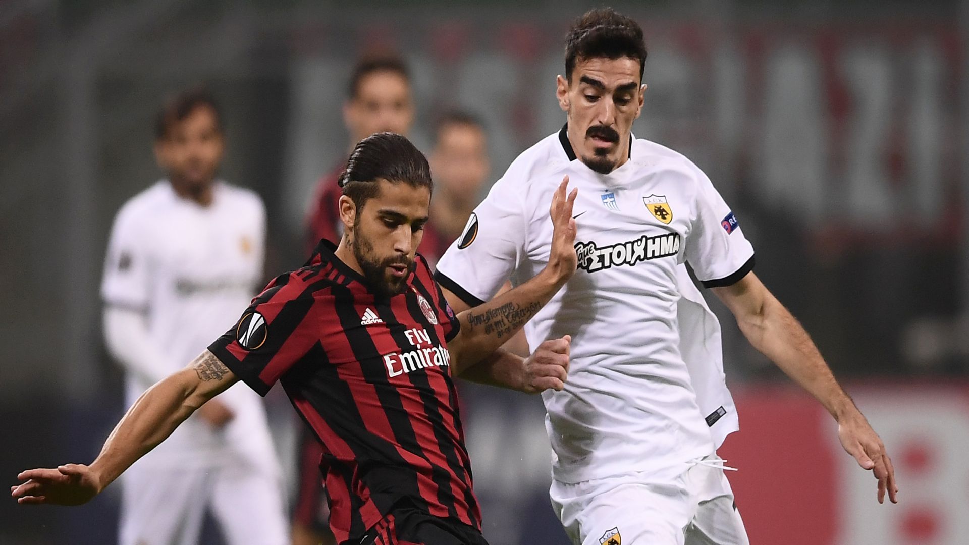 Ricardo Rodriguez Lazaros Christodoulopoulos Milan AEK