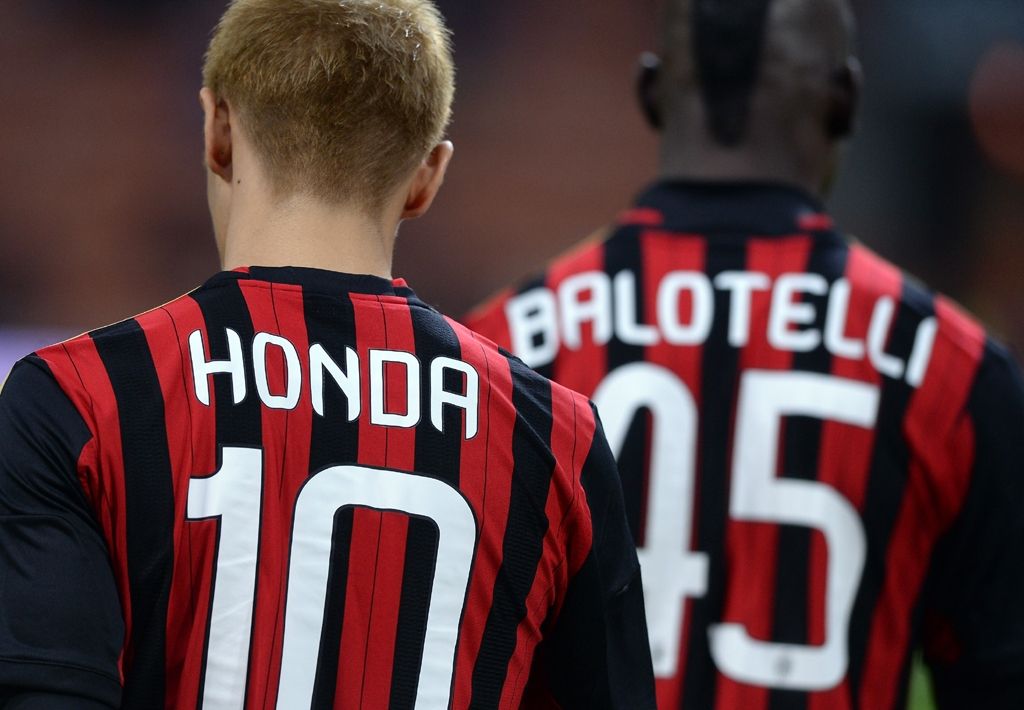 Honda Balotelli Milan