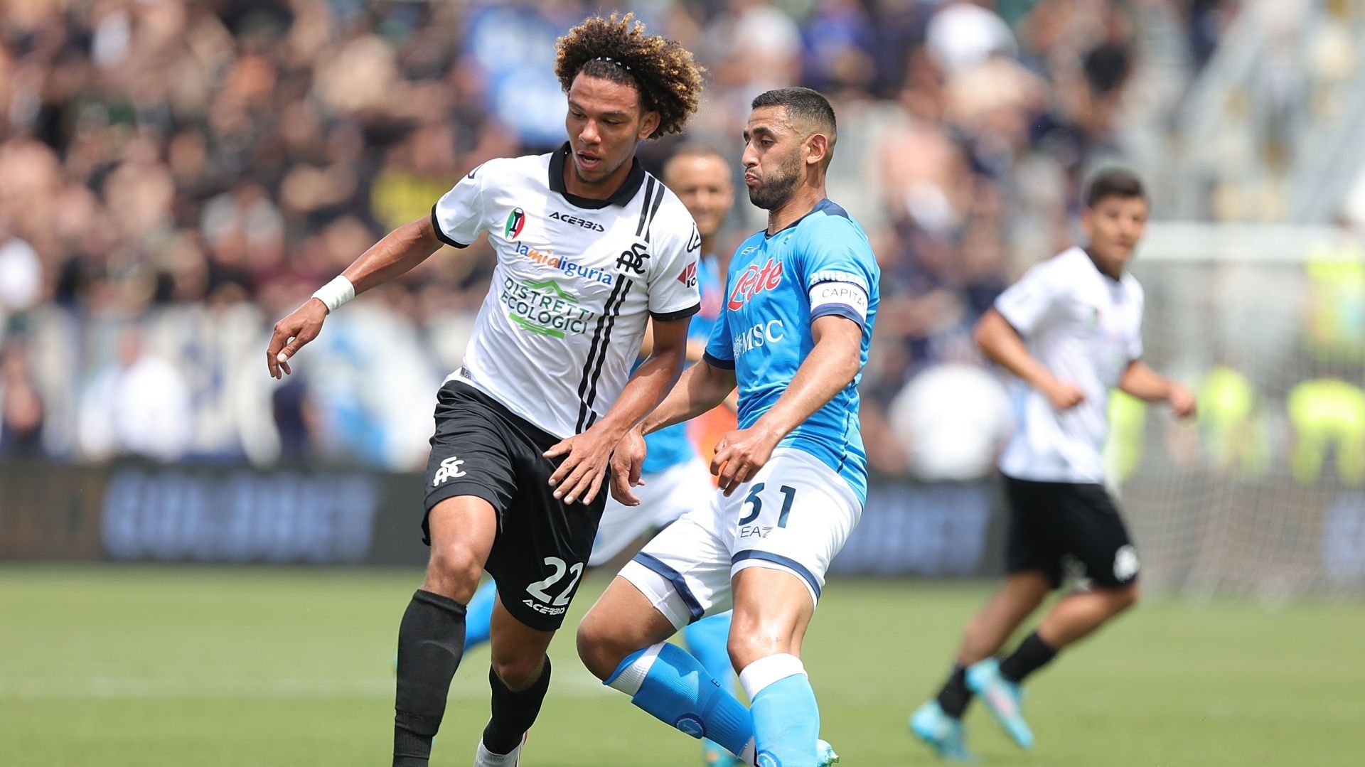 Faouzi Ghoulam Spezia Napoli 22052022