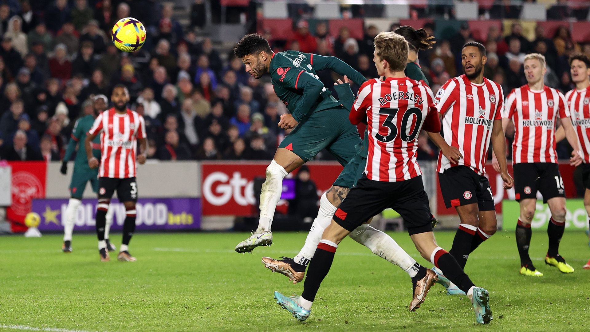 Alex Oxlade-Chamberlain Liverpool Brentford Premier League 2022-23