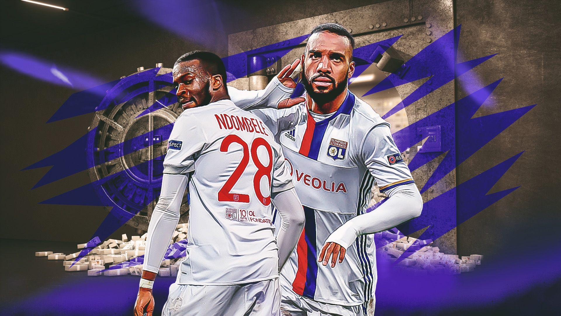 Transfer gurus Lyon Lacazette Ndombele