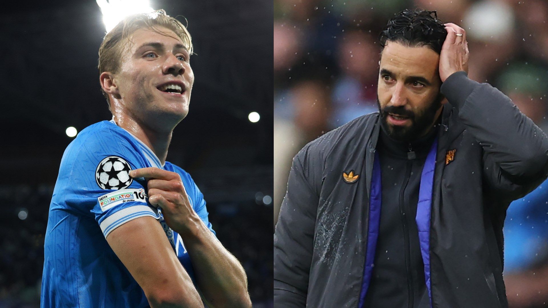 Rasmus Hojlund Ruben Amorim Man Utd