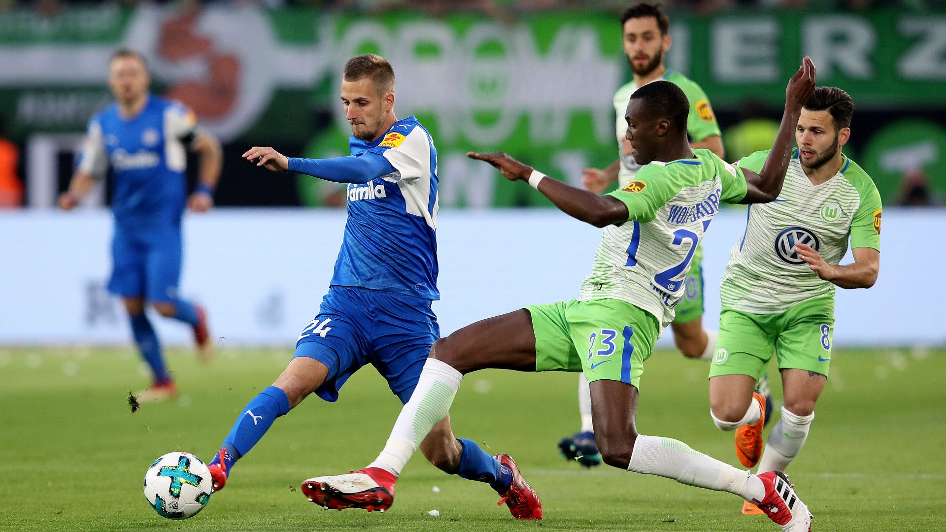 Drexler Guilavogui VfL Wolfsburg Holstein Kiel Relagation 17052018