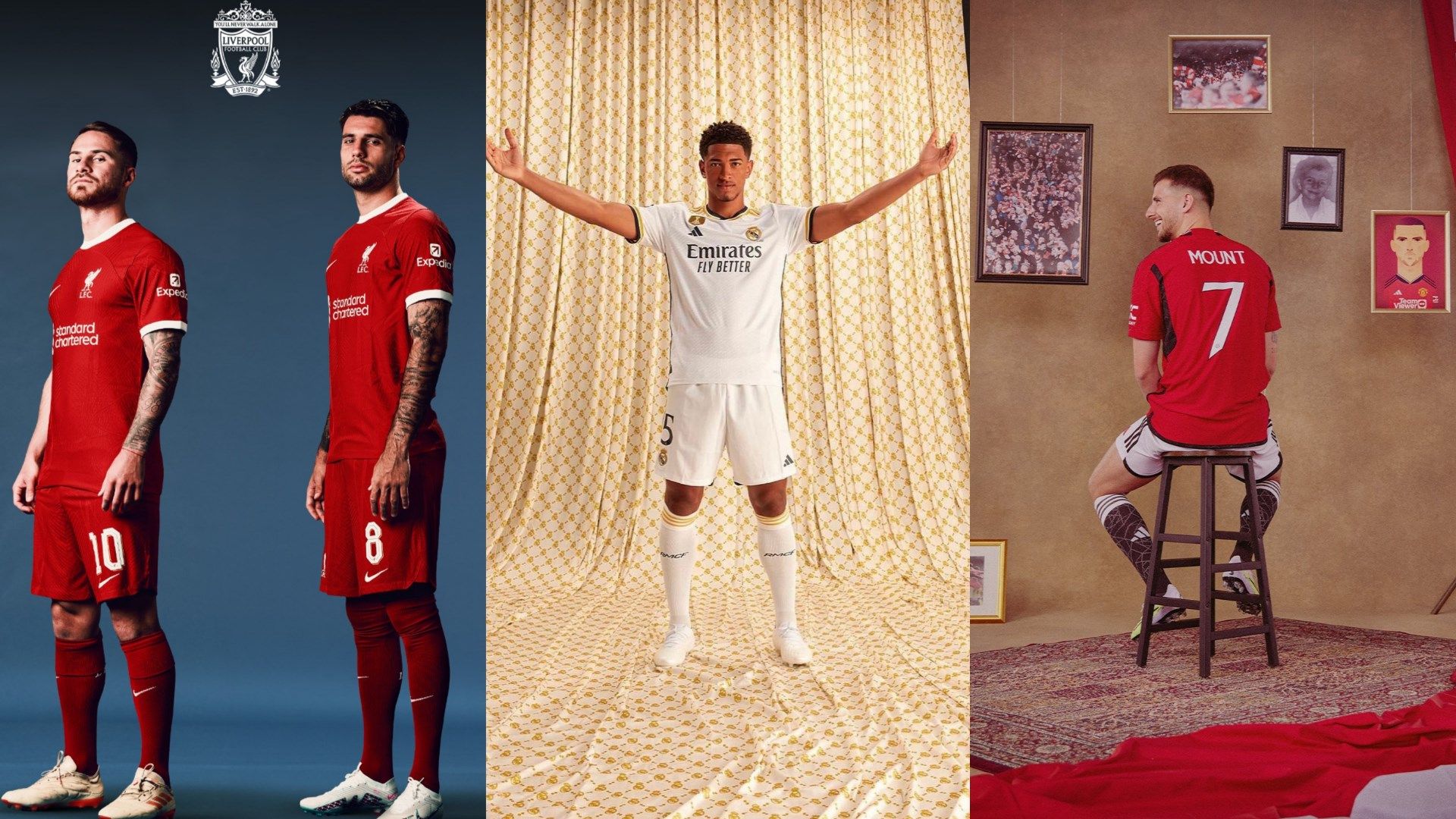 Alexis Mac Allister, Dominik Szoboszlai, Jude Bellingham, Mason Mount GFX