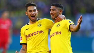 Raphael Guerreiro Achraf Hakimi BVB Leverkusen 14092019