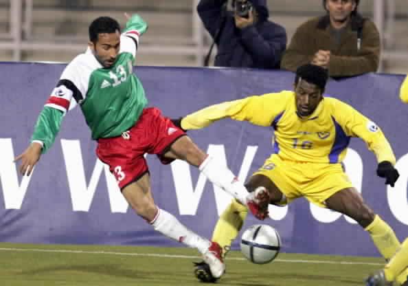 Rafat Ali of Jordan's Al-Wahdat club