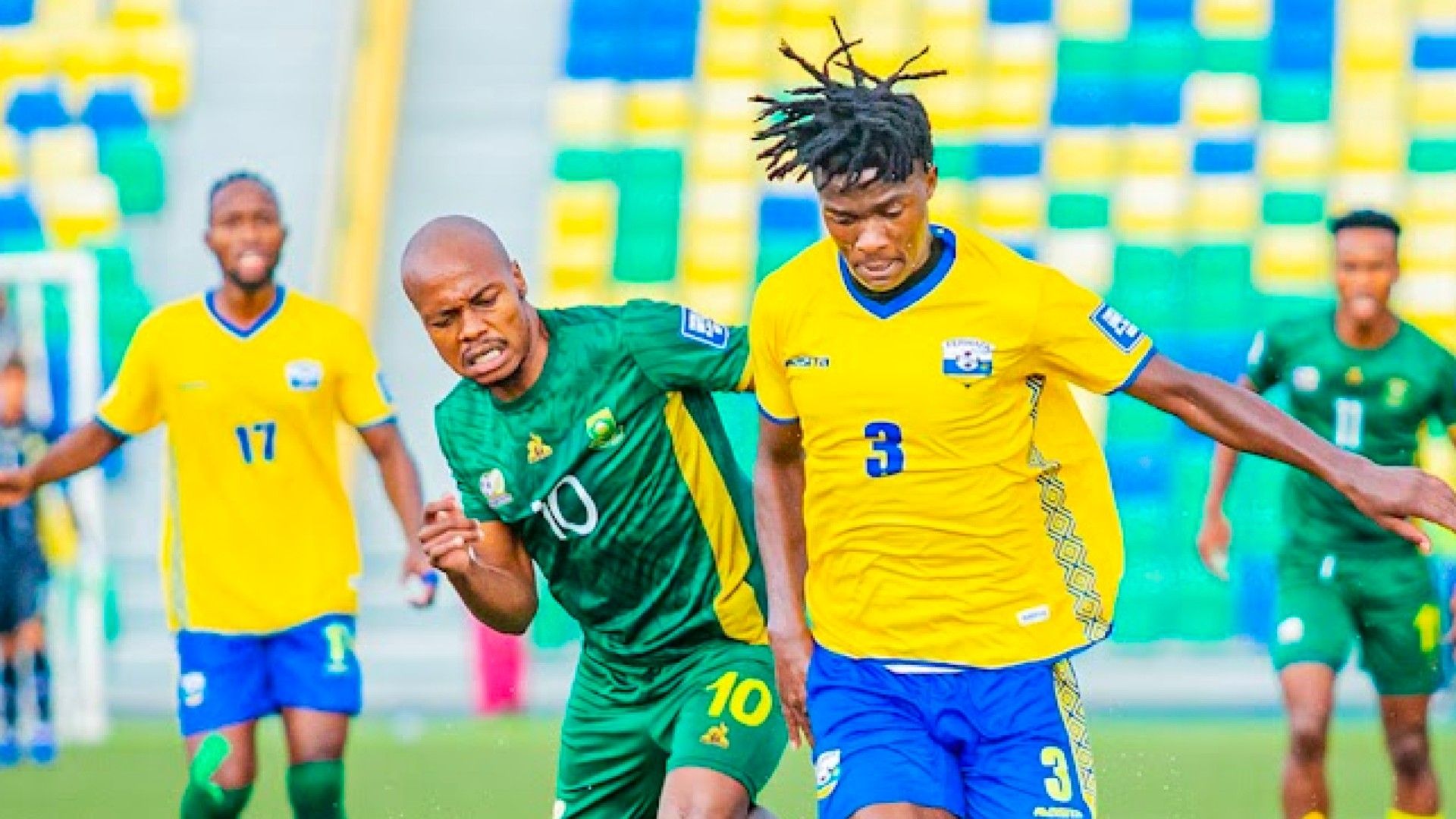  Percy Tau, Bafana Bafana & Emmanuel Imanishimwe, Rwanda, November 2023
