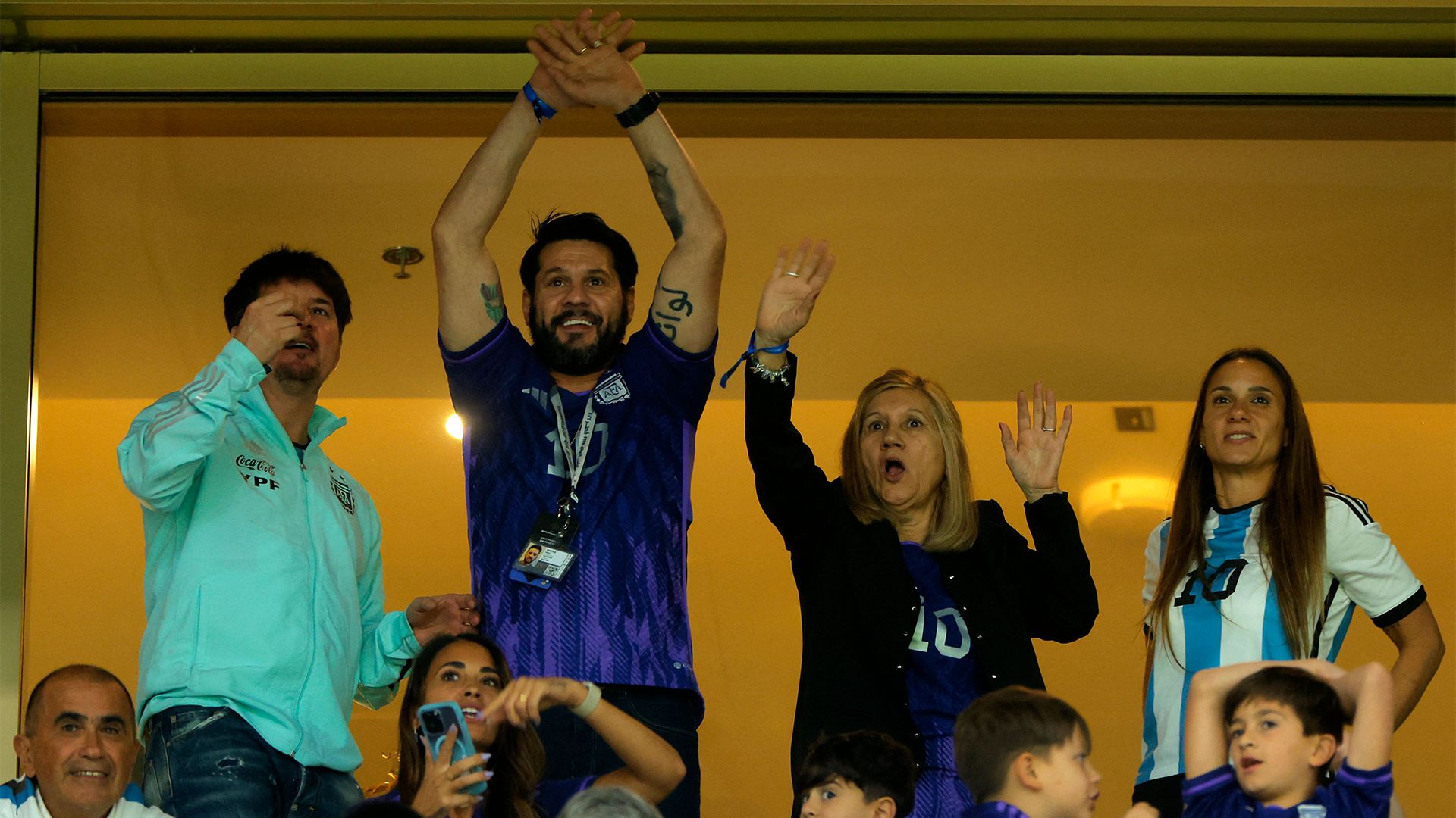 Matias Messi celebrate World Cup 2022