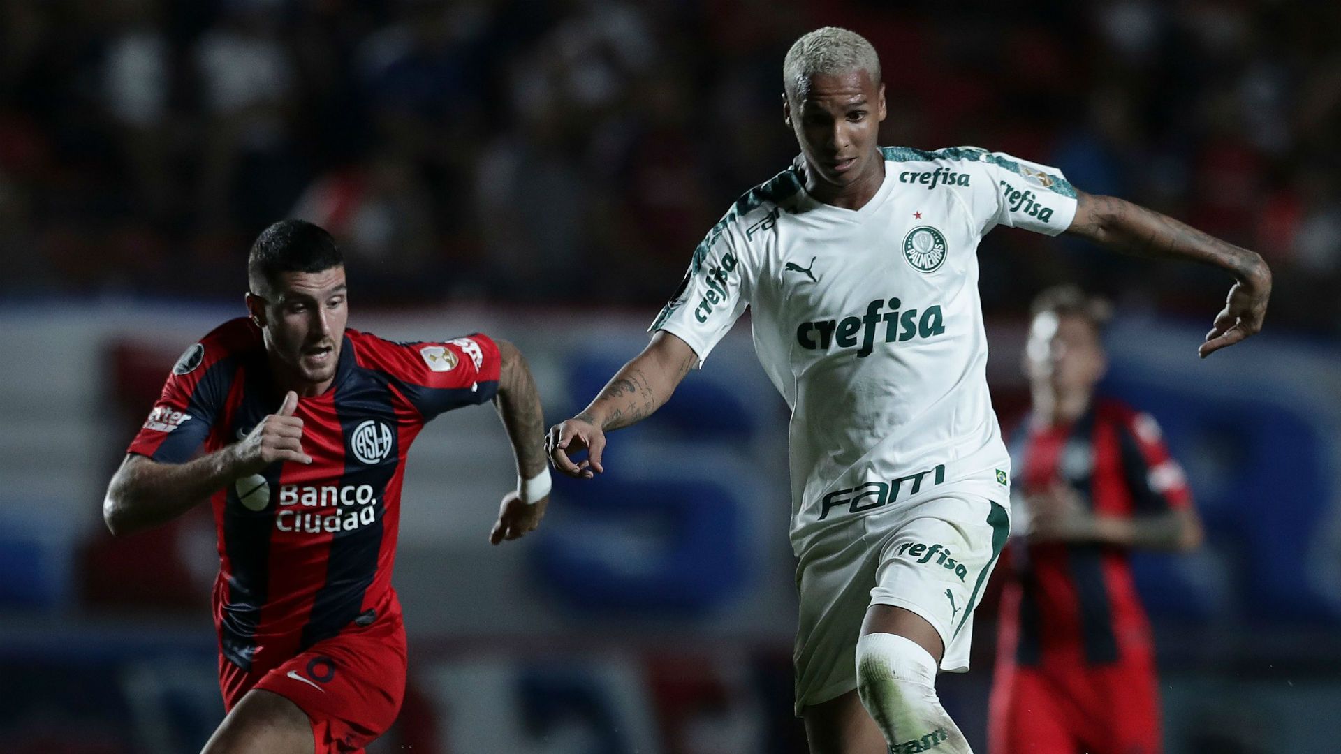 Deyverson San Lorenzo Palmeiras Libertadores 02 04 2019
