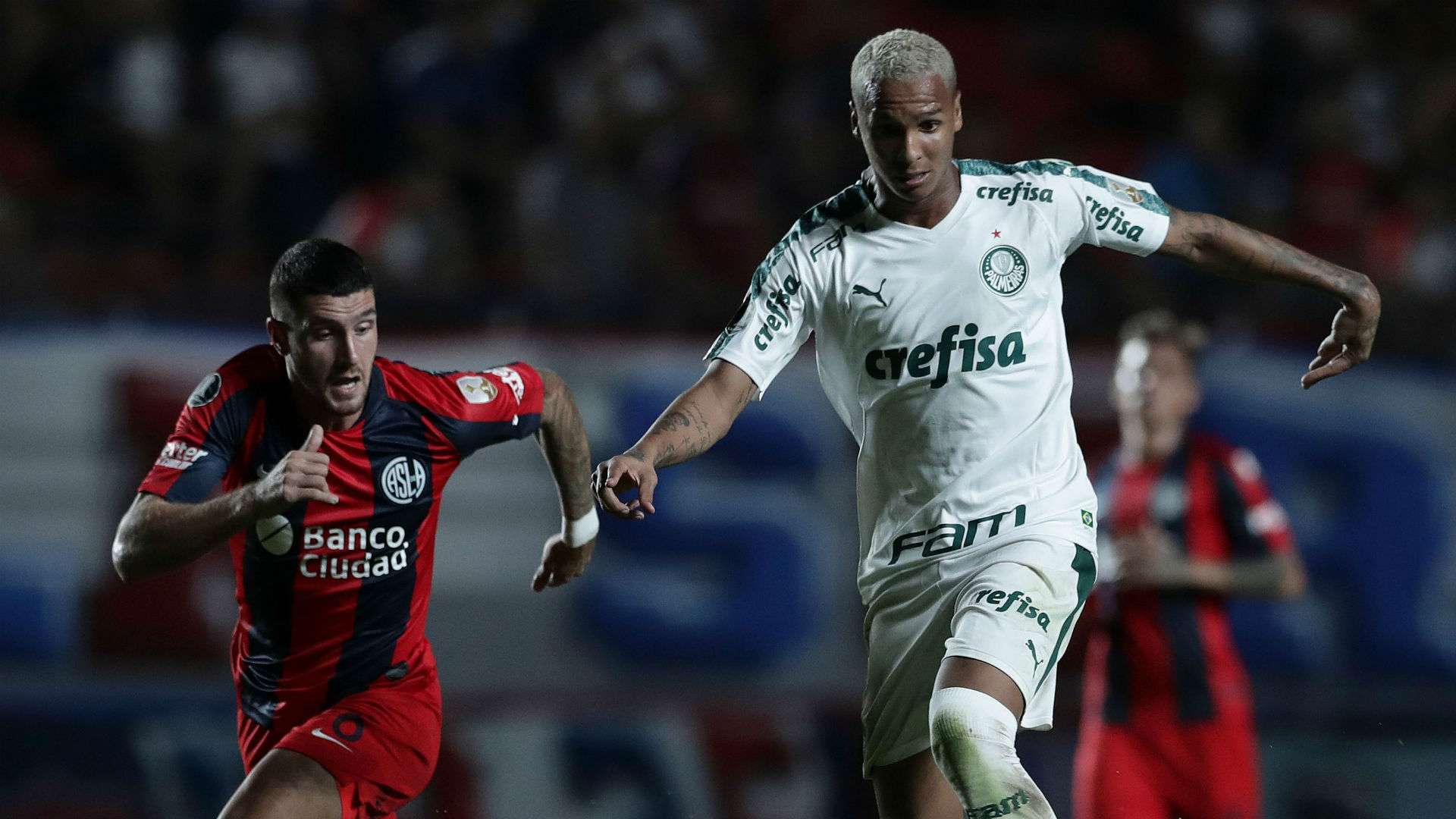 Deyverson San Lorenzo Palmeiras Libertadores 02 04 2019