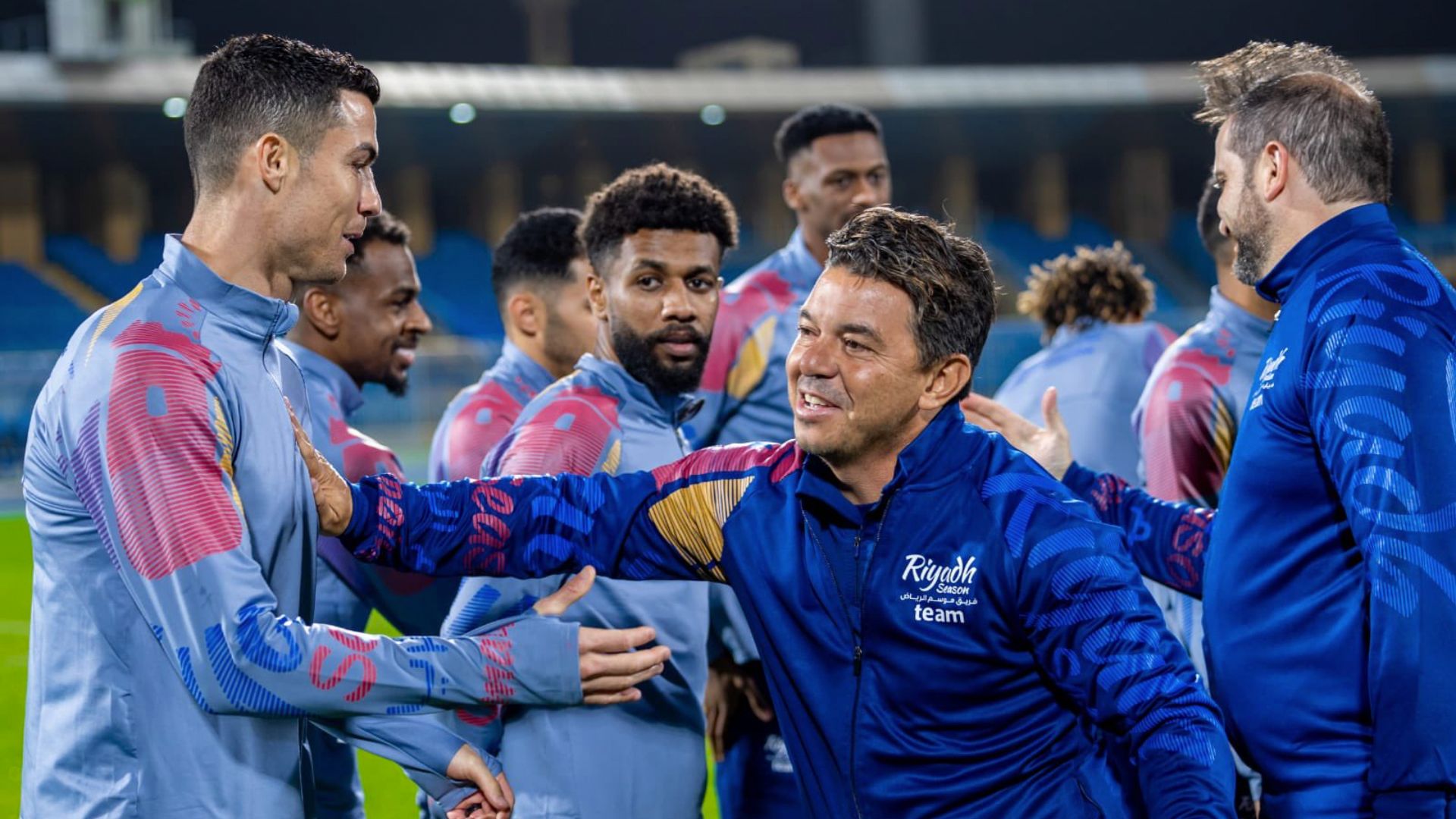 cristiano ronaldo marcelo gallardo arabia saudita