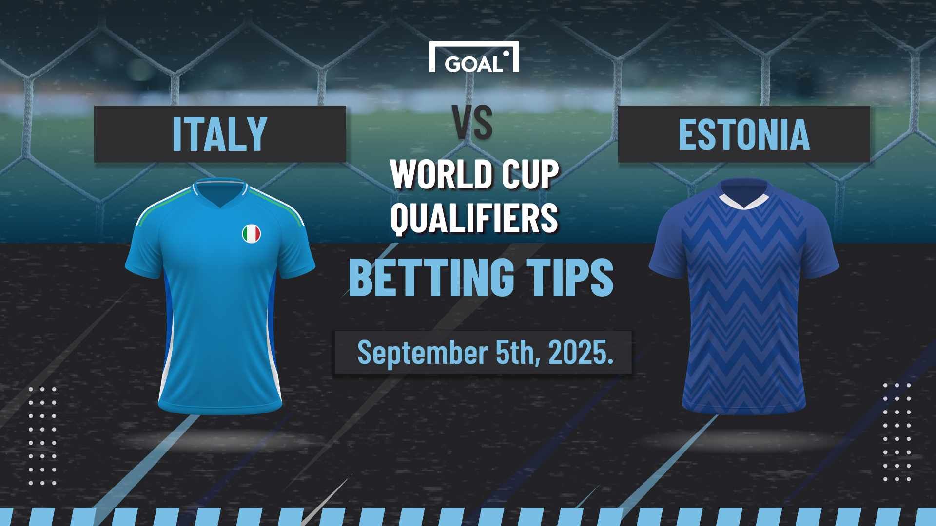 Italy vs Estonia Predictions and Betting Tips