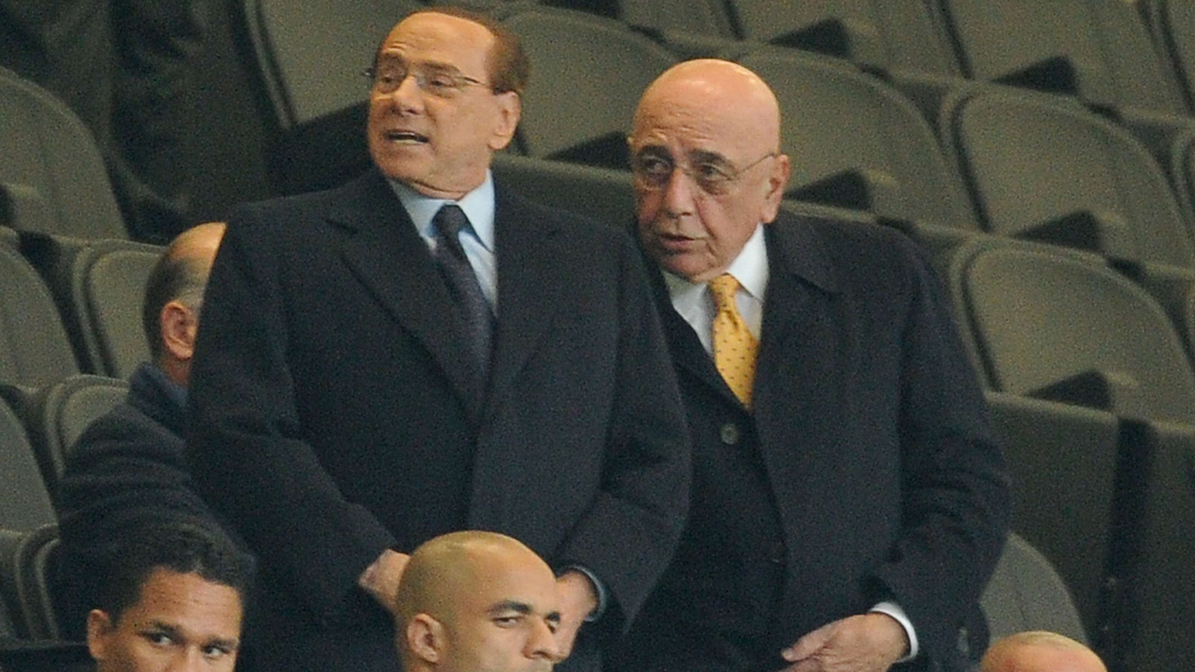Berlusconi Galliani Milan