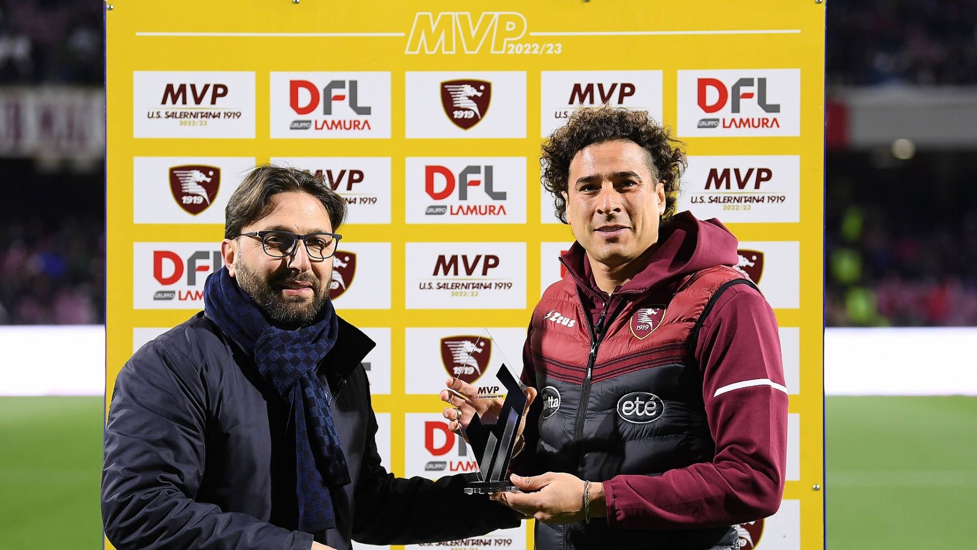 Guillermo Ochoa jugador del mes de enero Salernitana