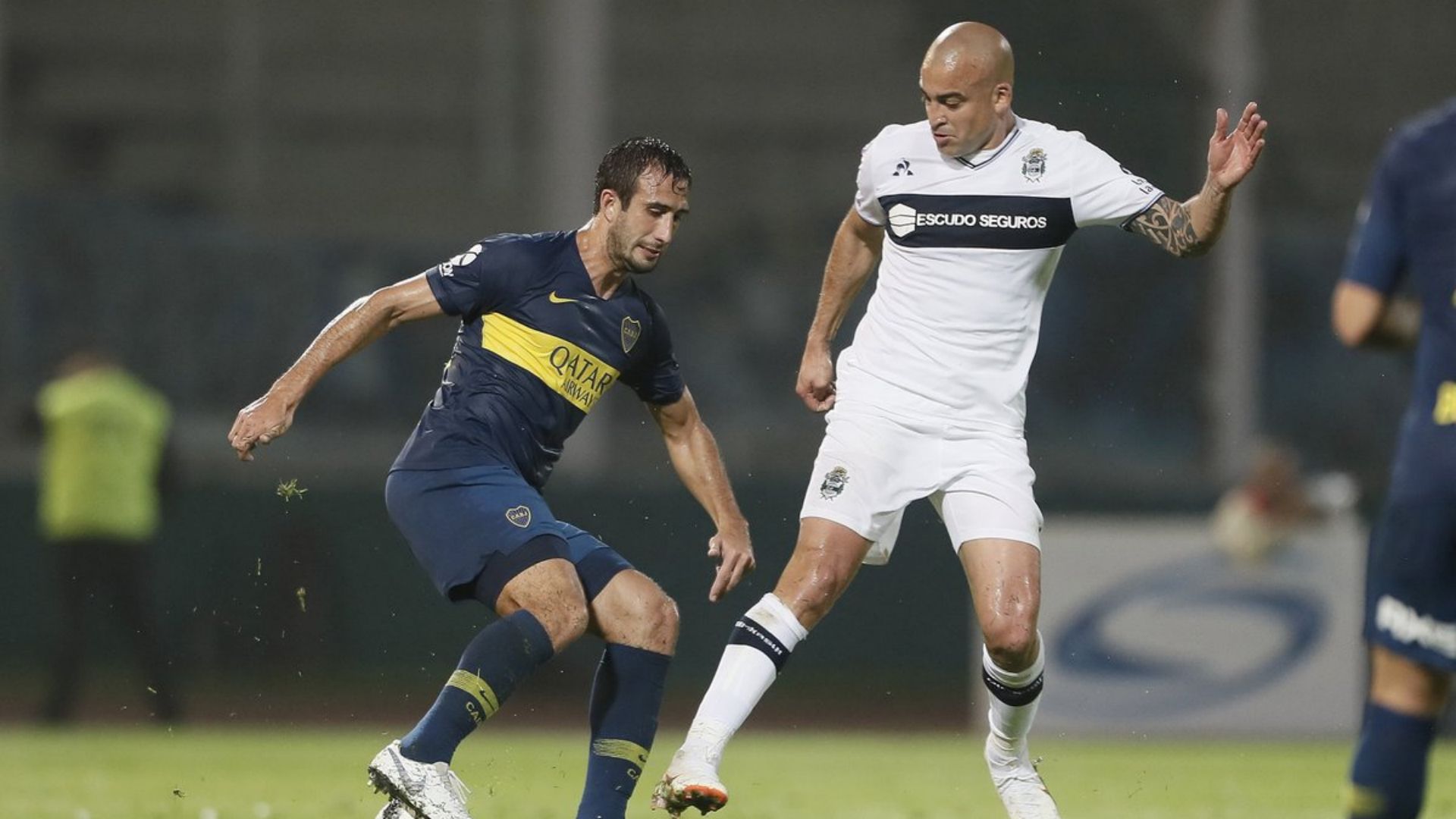 Carlos Izquierdoz Santiago Silva Boca Gimnasia Copa Argentina 2018 Octavos de final