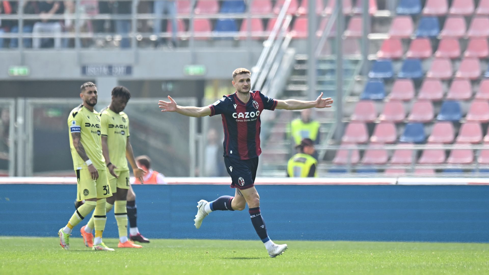 Stefan Posch Bologna Udinese Serie A