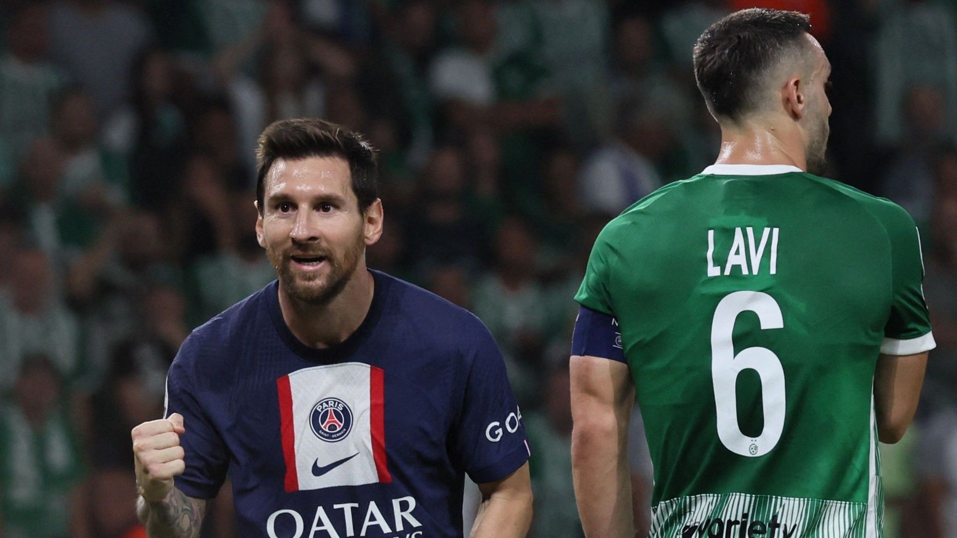 Lionel Messi PSG Maccabi Haifa Champions League 2022-23