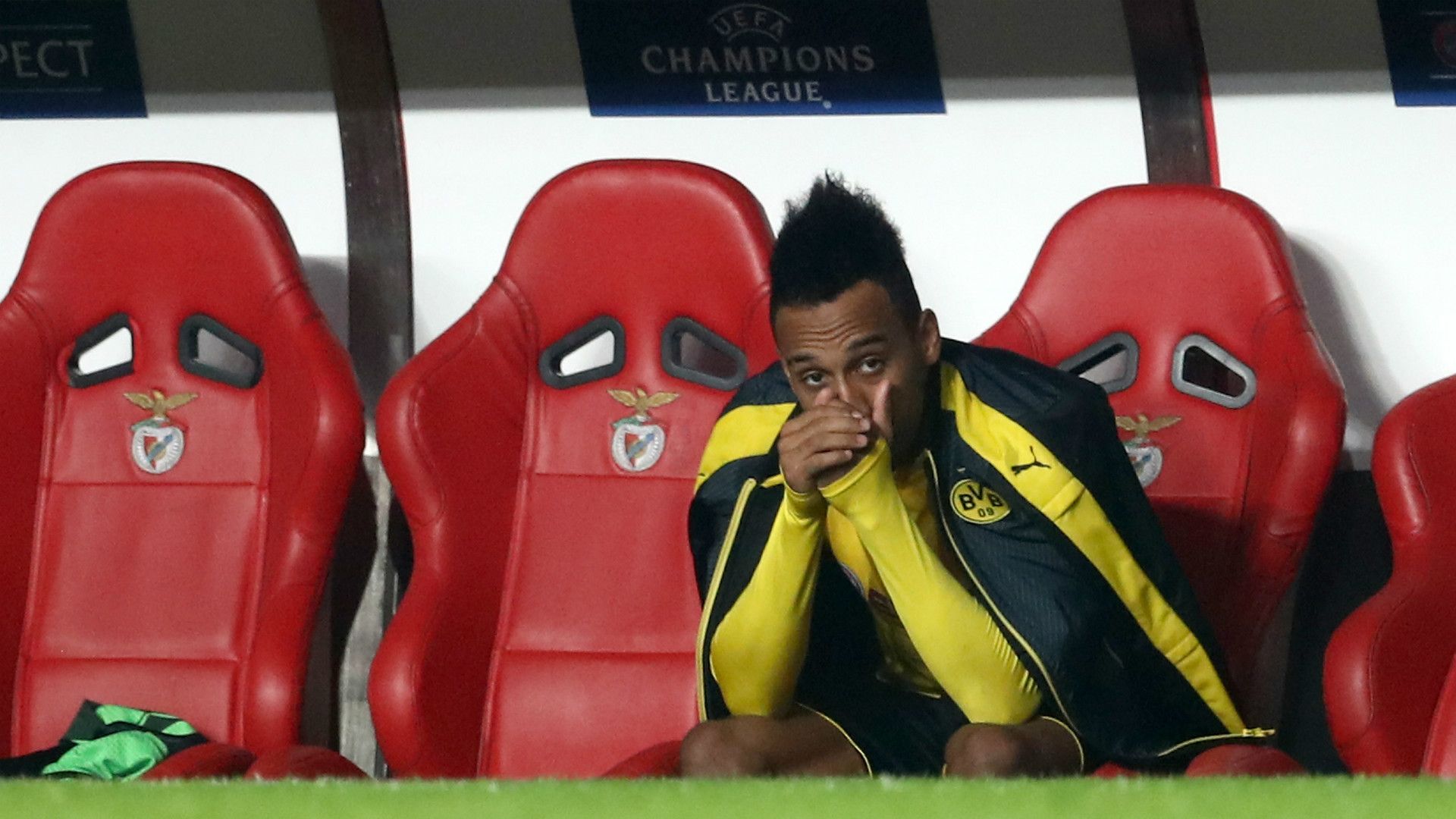Pierre-Emerick Aubameyang Borussia Dortmund Champions League 14022017