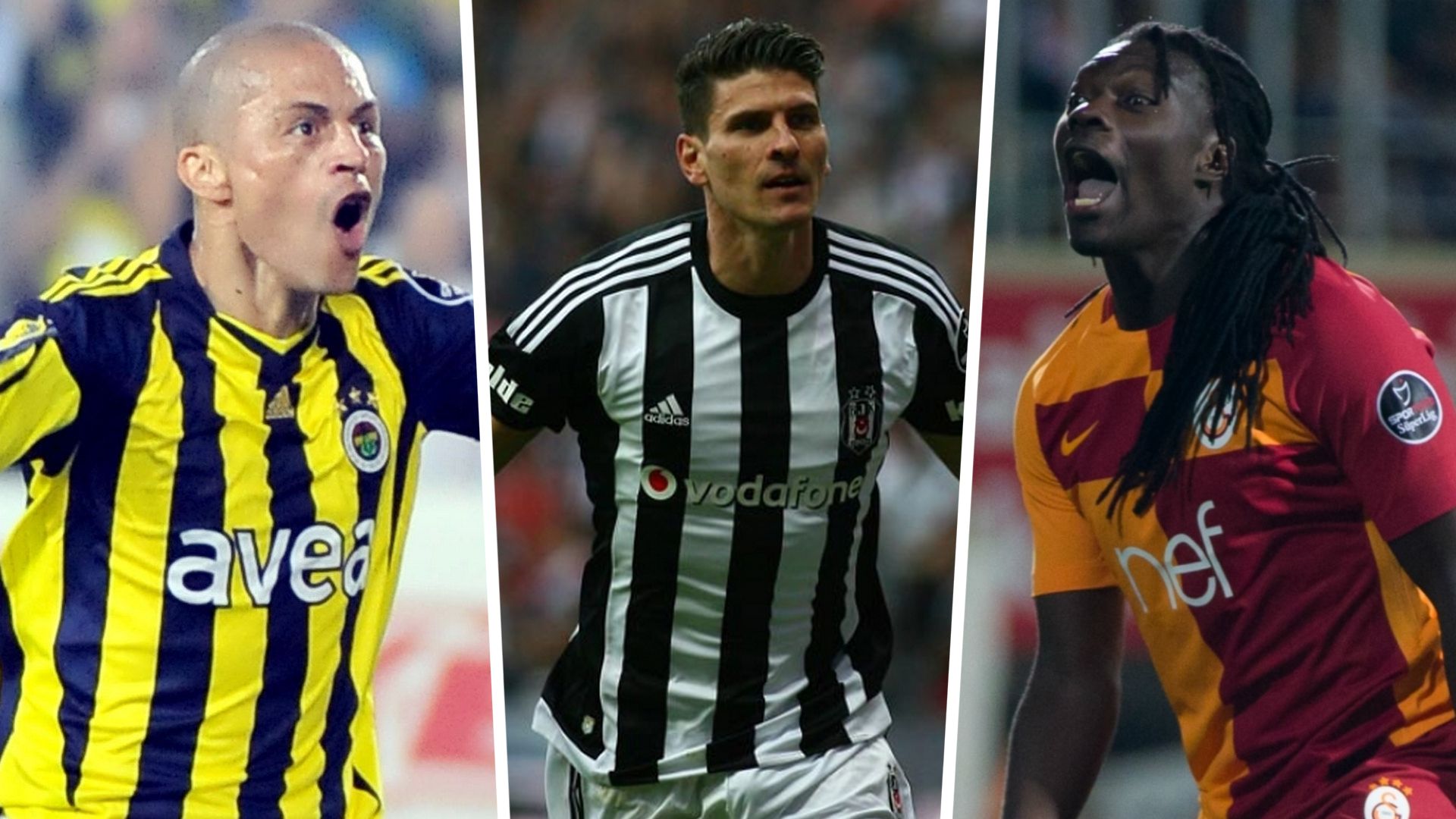 Alex De Souza Mario Gomez Bafetimbi Gomis