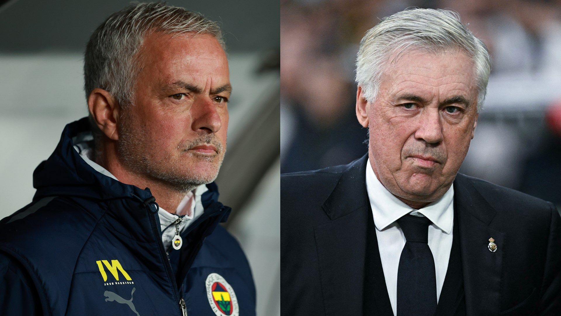 Jose Mourinho Carlo Ancelotti GFX