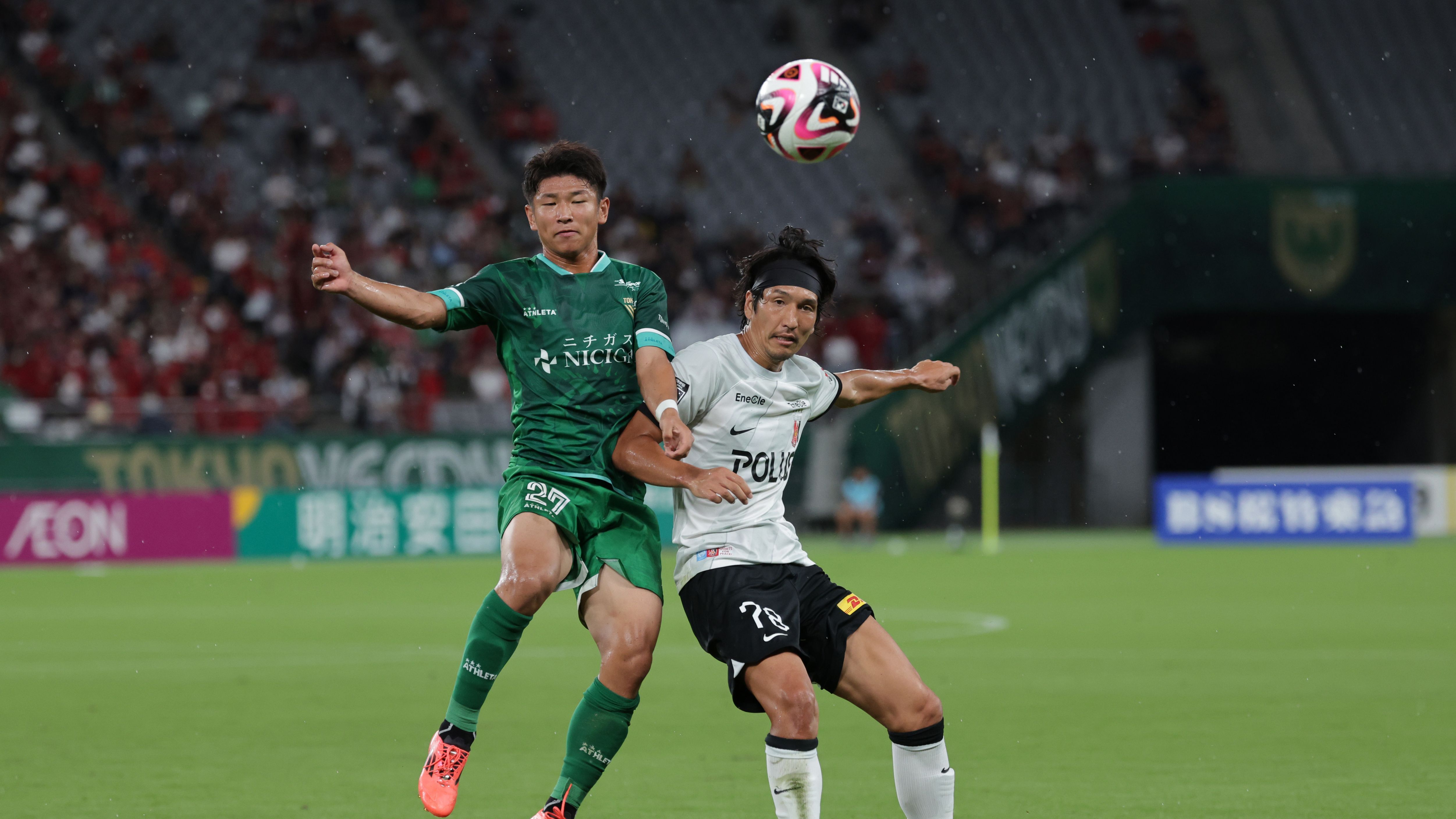 東京V、浦和から23年ぶりの白星を獲得！綱島悠斗が2発で逆転勝利