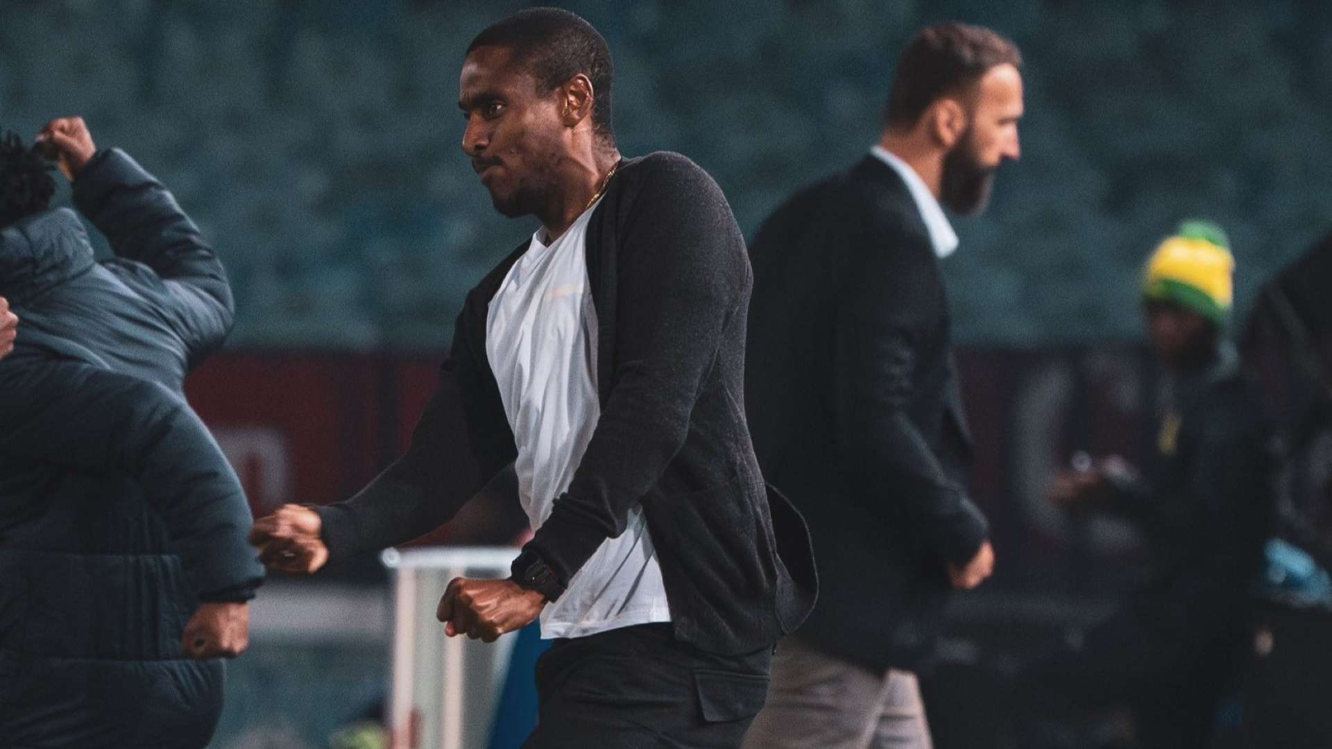 Rhulani Mokwena and Sead Ramovic