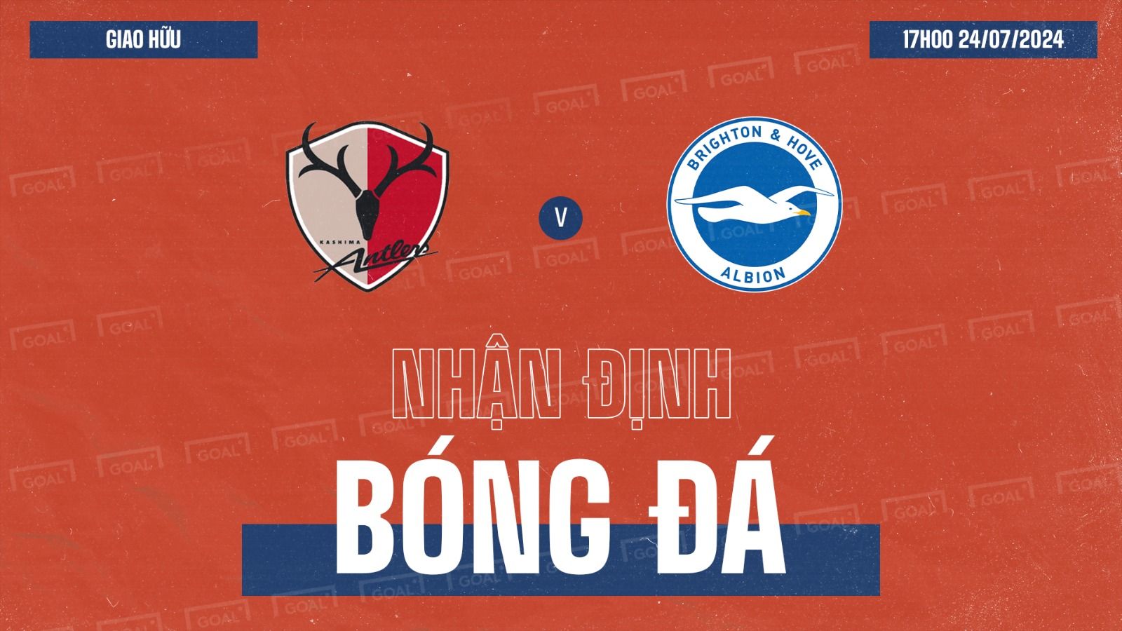 Kashima Antlers vs Brighton & Hove Albion Club Friendlies GFX