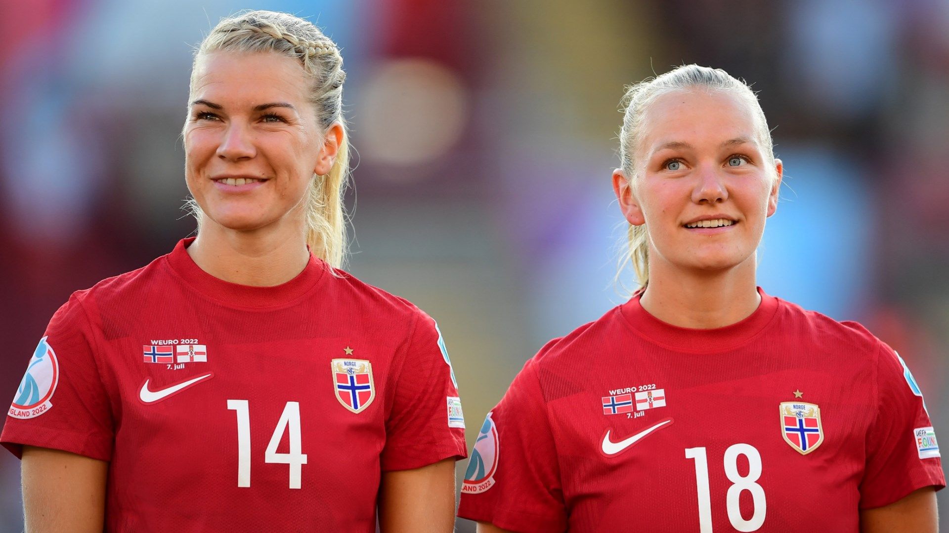 Ada Hegerberg Frida Maanum Norway Women 2022
