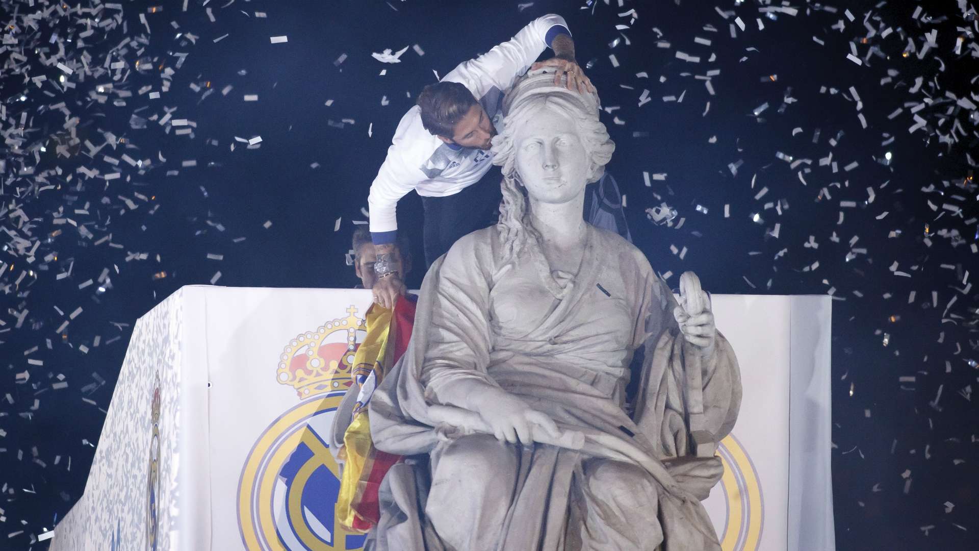Sergio Ramos Real Madrid Cibeles