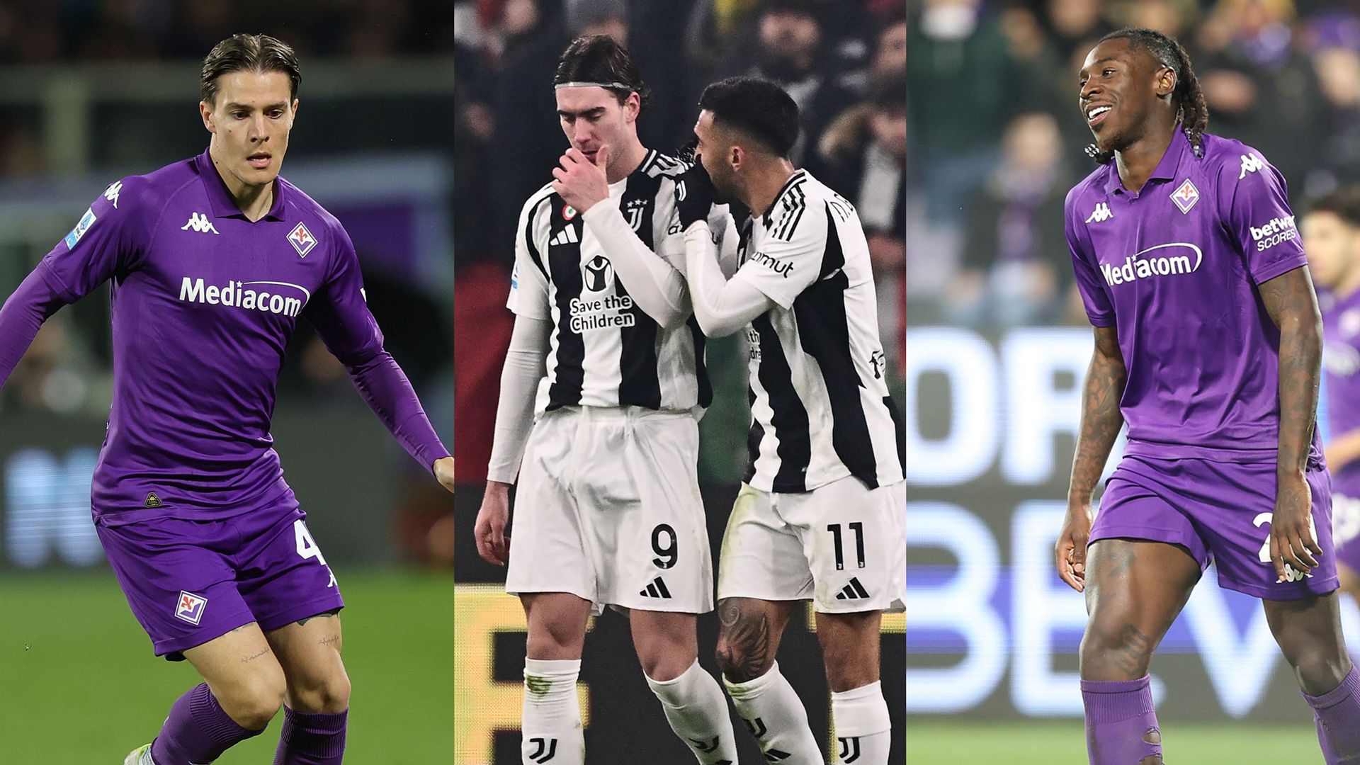 Fagioli Kean Vlahovic Nico Gonzalez