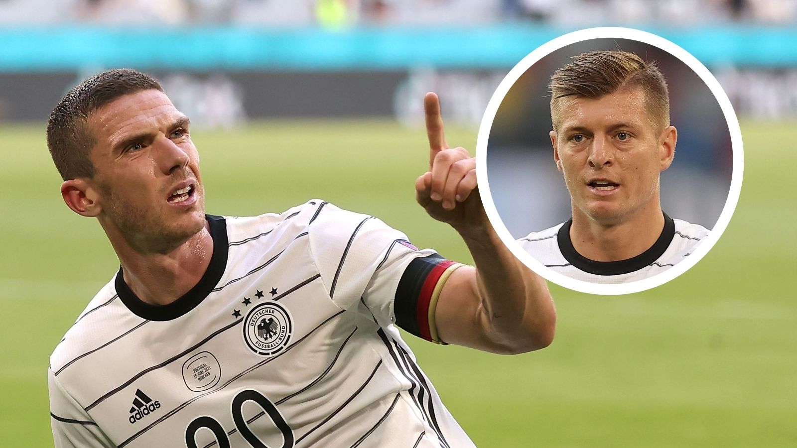 Robin Gosens Toni Kroos DFB Germany