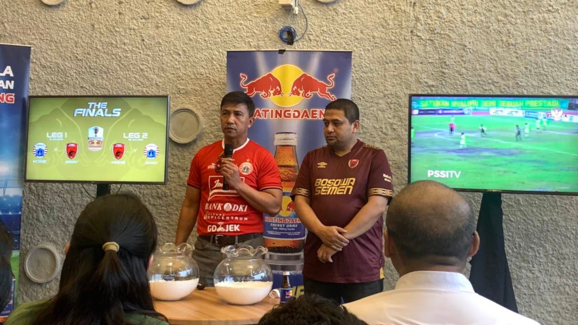 Ardhi Tjahjoko & Munafri Arifuddin - Jumpa Pers Final Piala Indonesia 2018/19