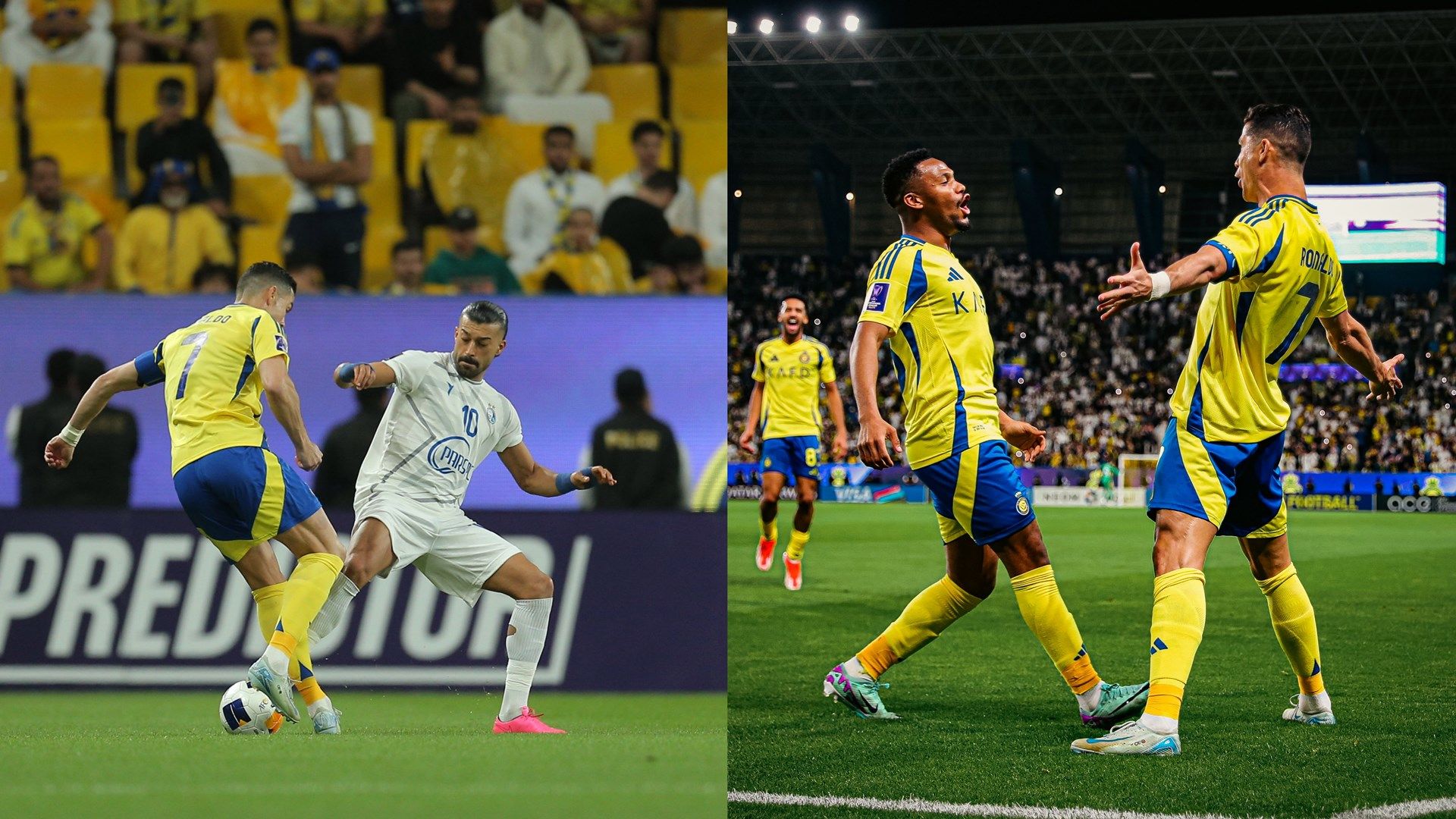 Esteghlal Nassr Cristiano Ronaldo AFCCL 2024-2025