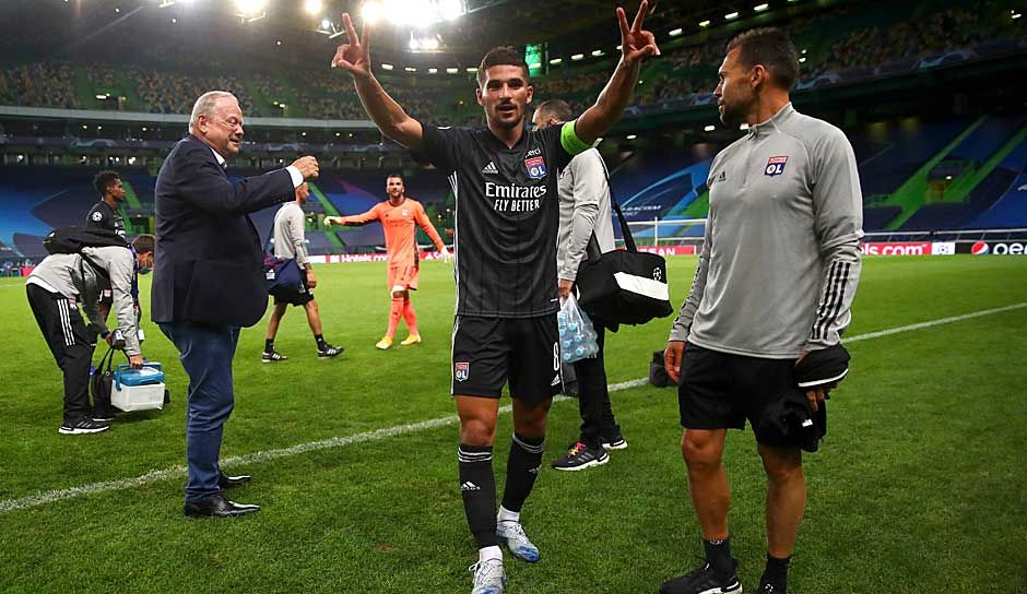 ONLY GERMANY Houssem Aouar Olympique Lyon Champions League 2020