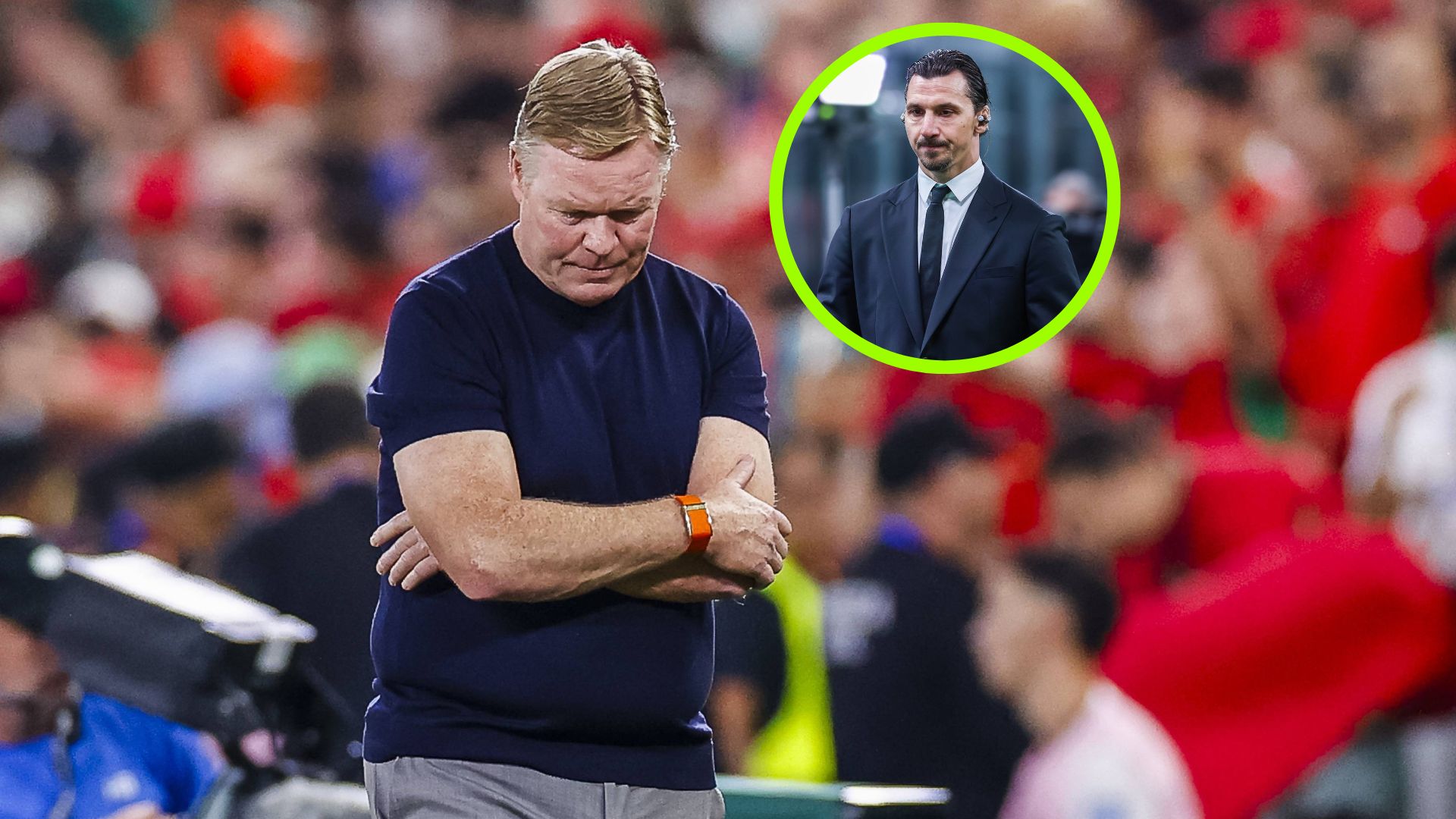 Ronald Koeman Zlatan Ibrahimovic