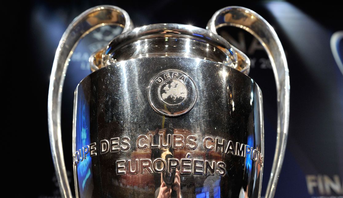 UEFA champions league trophy