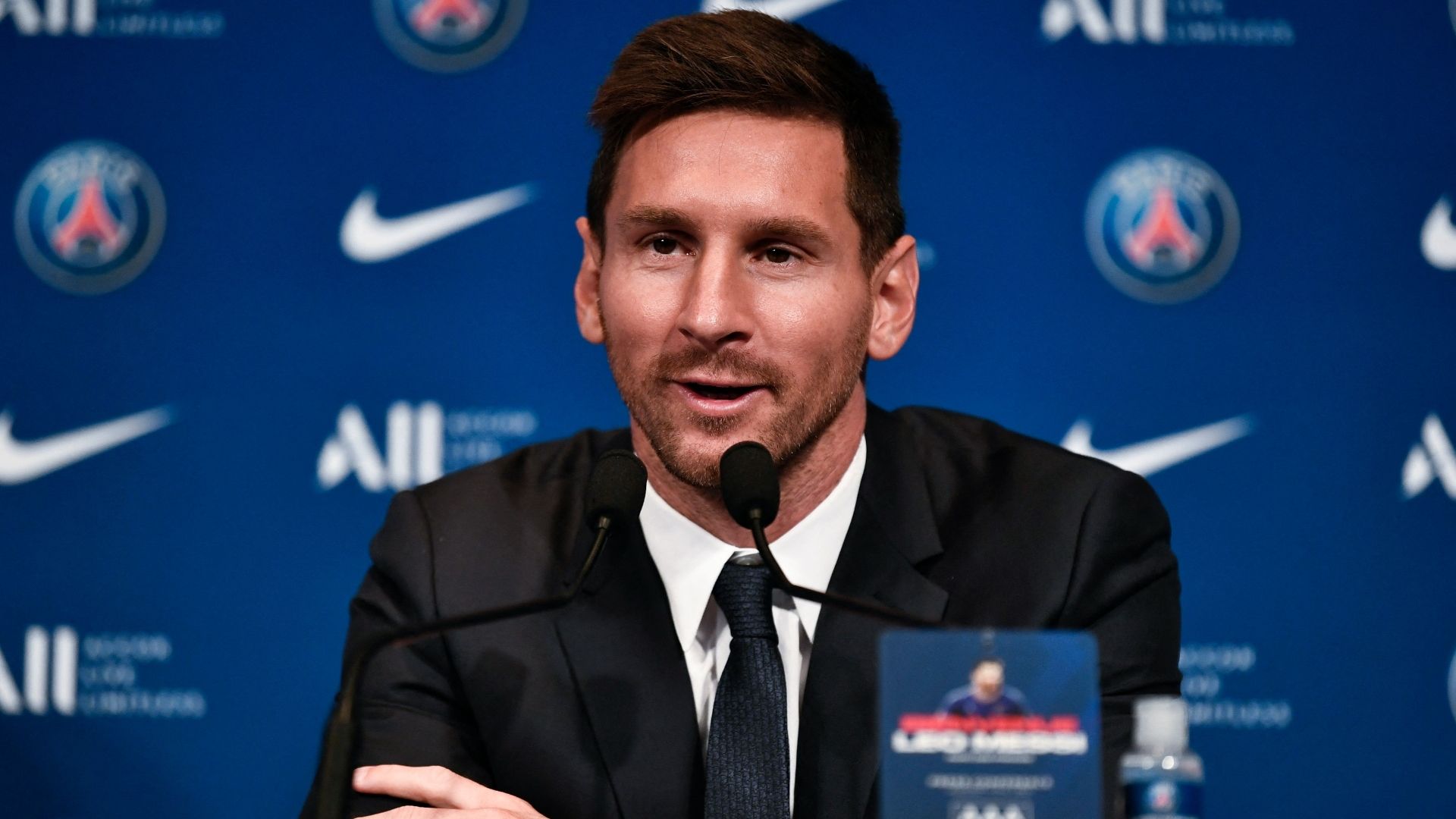 Lionel Messi, PSG press conference