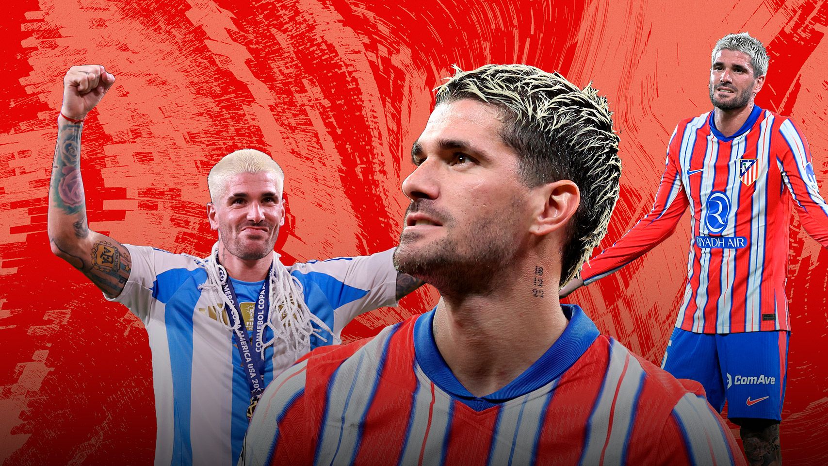 GFX 2:1 Rodrigo De Paul Atletico Madrid Argentina 19092024
