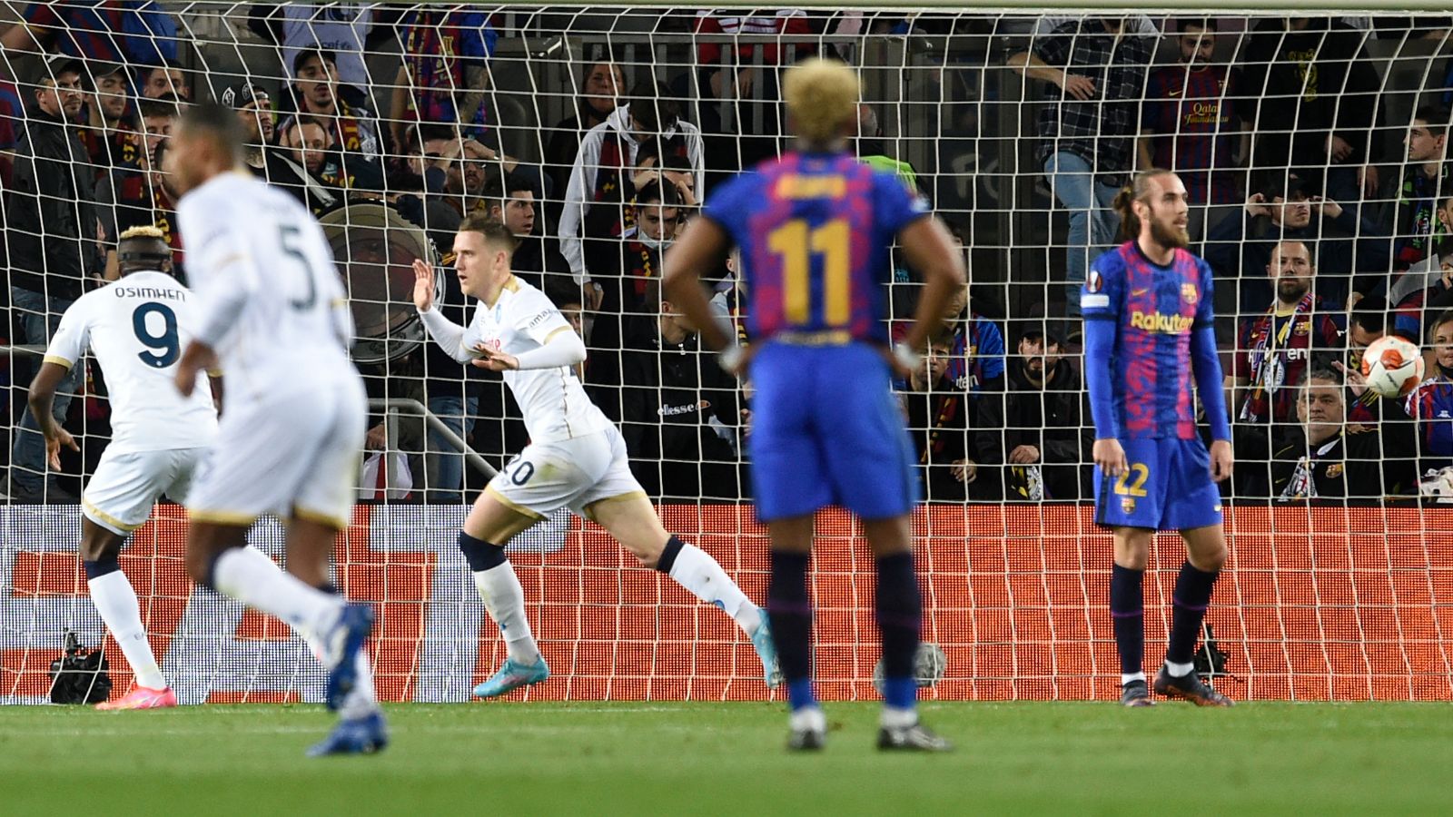 Barcelona Napoles Europa League 2021-22