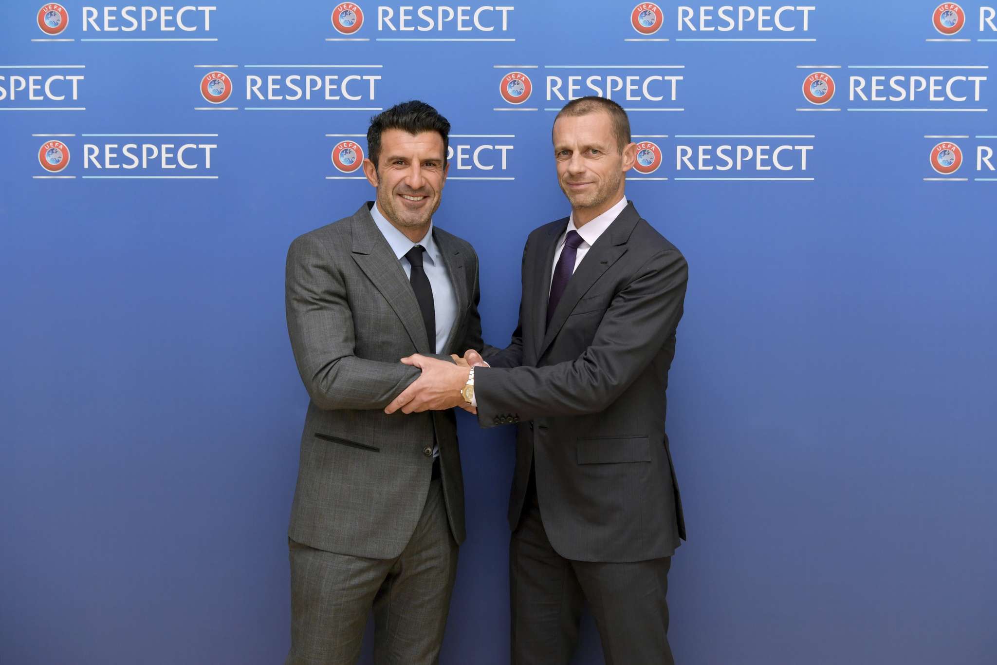 Aleksander Ceferin Luis Figo