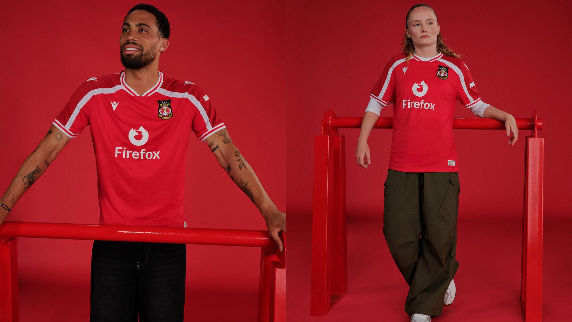 Wrexham 2026-27 home kit 1
