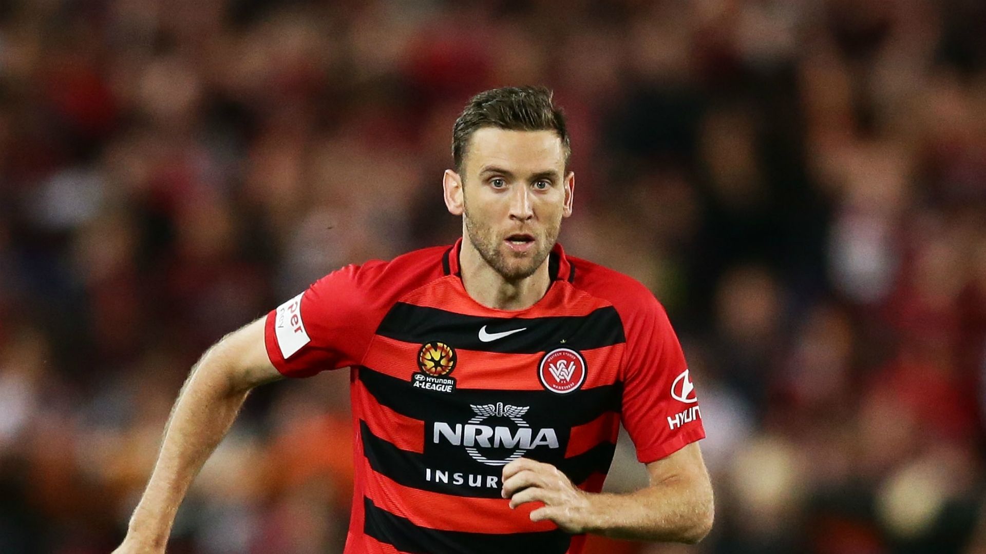 Robbie Cornthwaite Western Sydney Wanderers v Sydney FC A-League 08102016