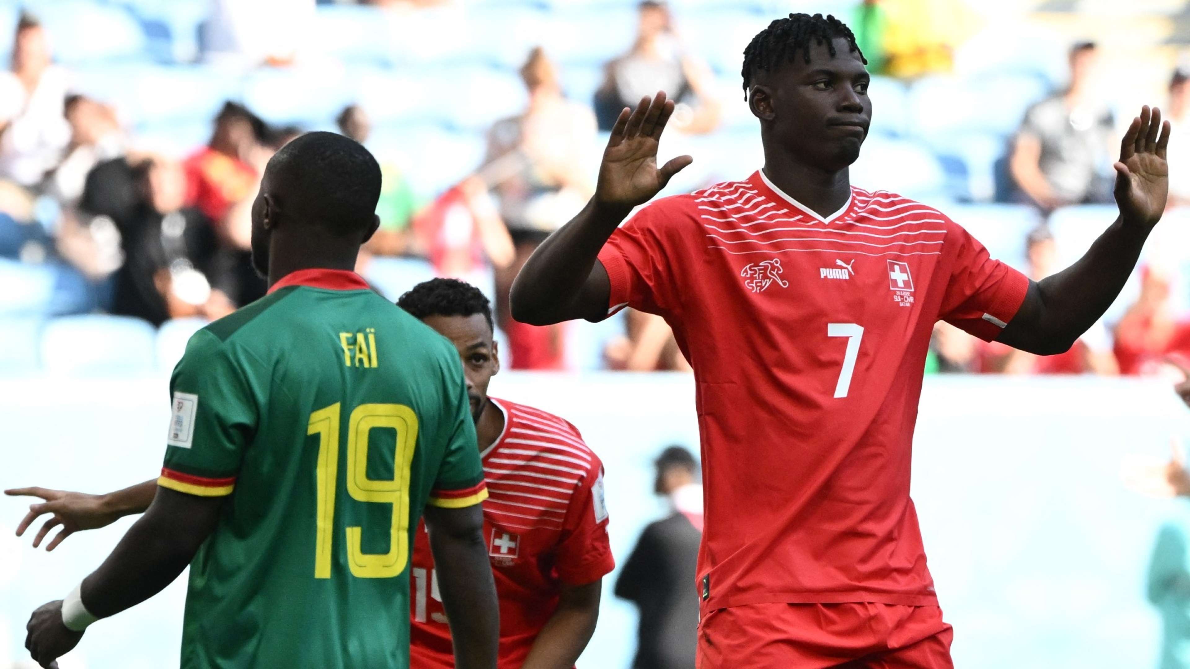 Breel Embolo Switzerland Cameroon 2022 World Cup